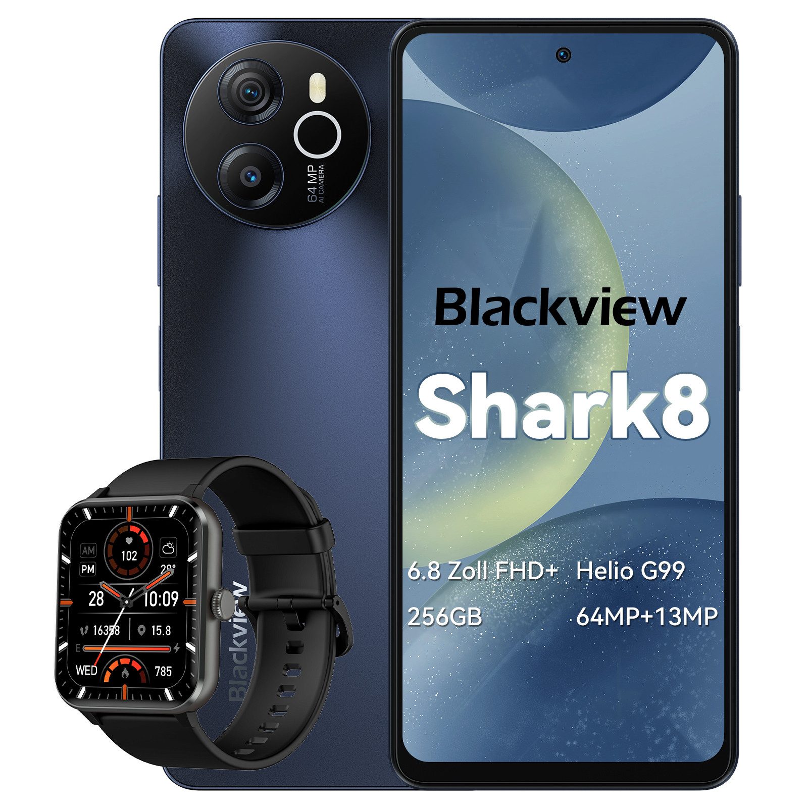 Shark8(8+256) incl. R50 Smartphone
