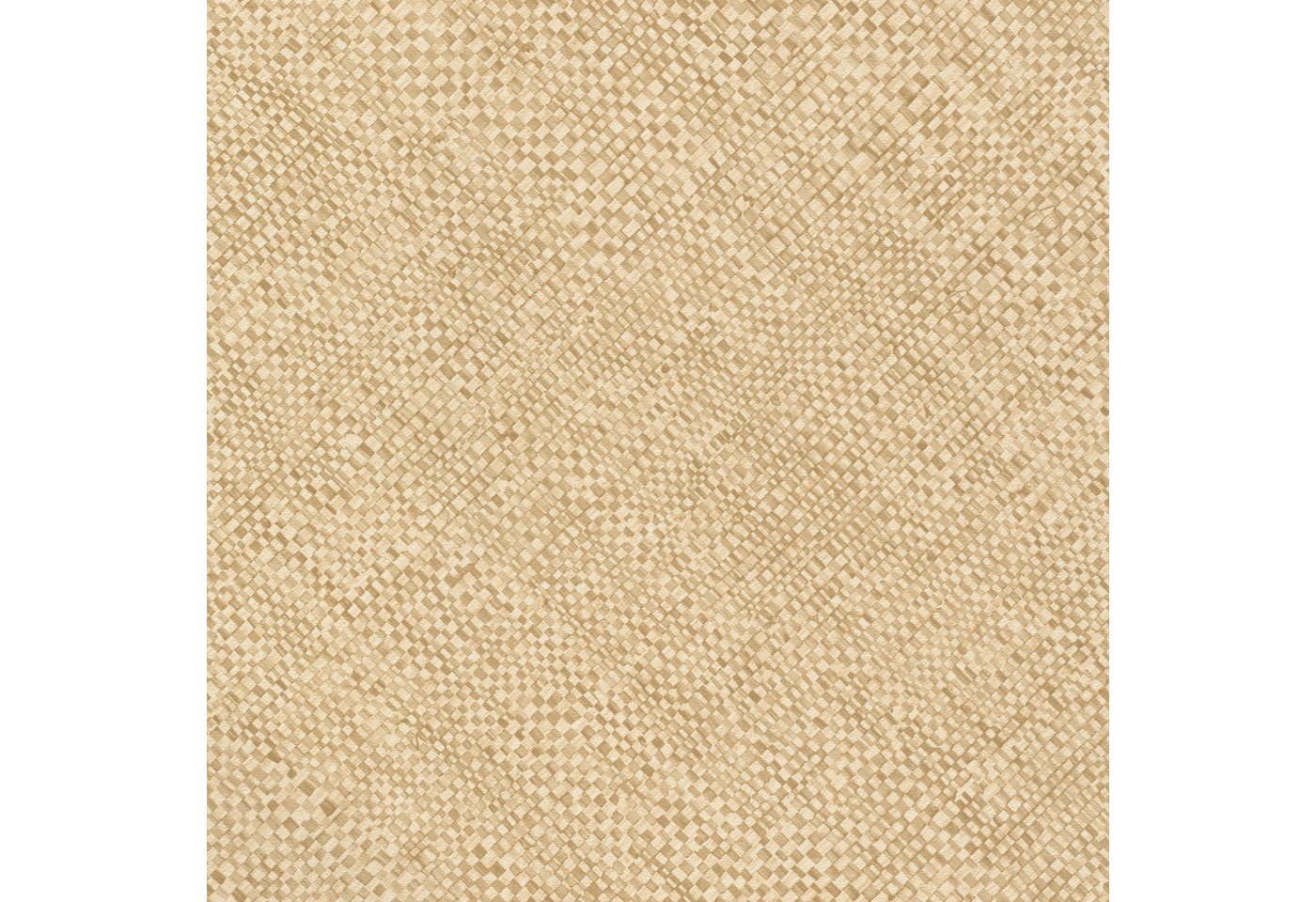 Rasch Vliestapete mit Flechtoptik in Dunkel-Beige - Feine Gewebeoptik, strukturiert, Flechtoptik, matt, Ton-in-Ton, geometrisch, (1 Rolle, 1 St), gewebte Optik