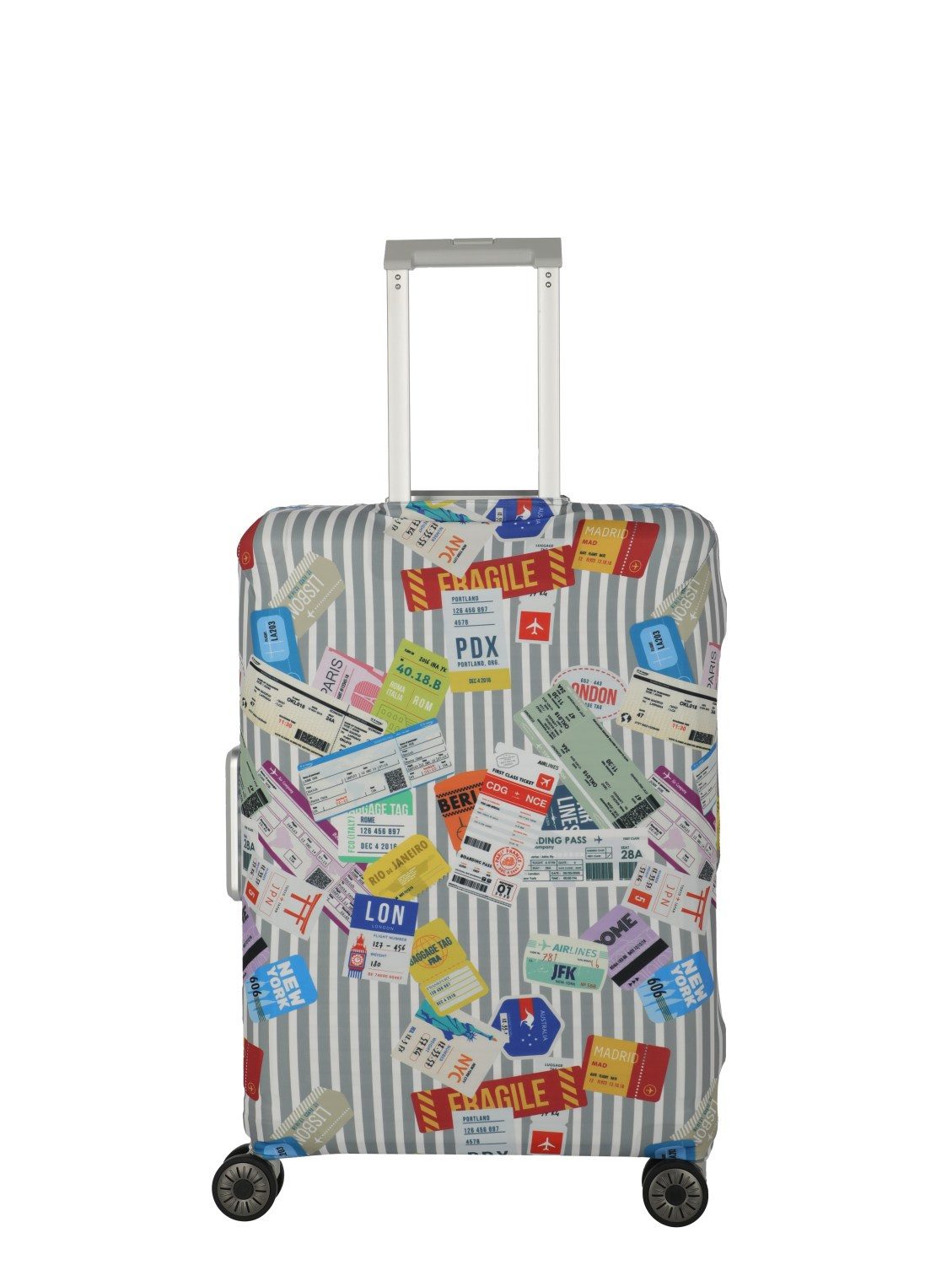 travelite Kofferhülle Travelite ACCESSOIRES Kofferhülle M, Tickets