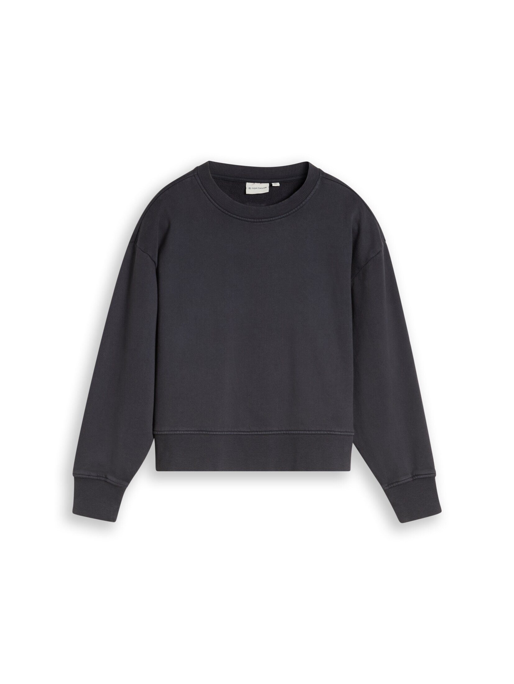 TOM TAILOR Sweatshirt Strick & Sweatshirts Oversize Sweatshirt aus Baumwolle