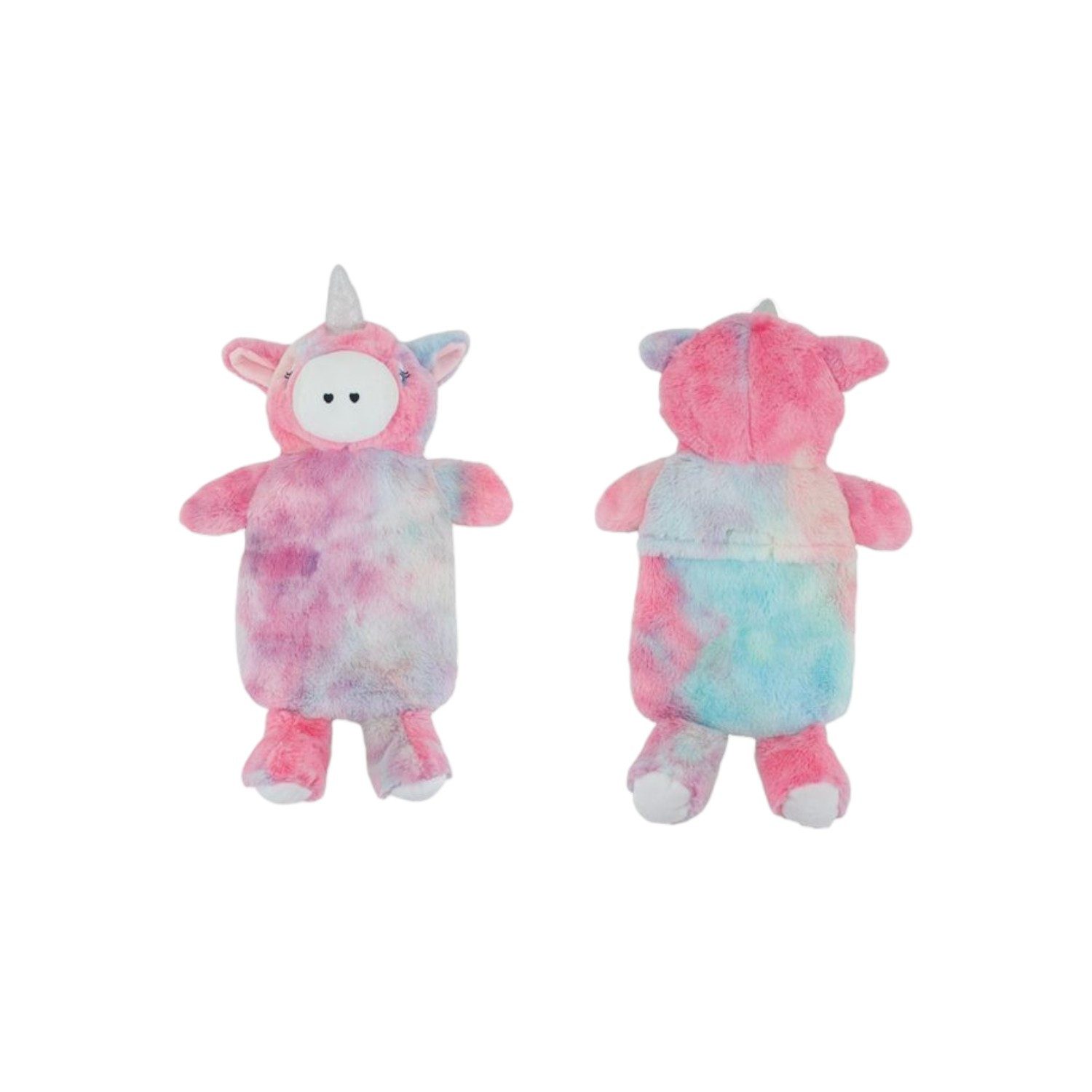 VewoTex Wärmflasche Kinder Wärmflasche 1L mit Tiermotiv » weicher Fell Bezug, (Wärmflasche mit Bezug, 1-tlg., Kein Set), » Körperwärmer » flauschiges Heizkissen für Kinder