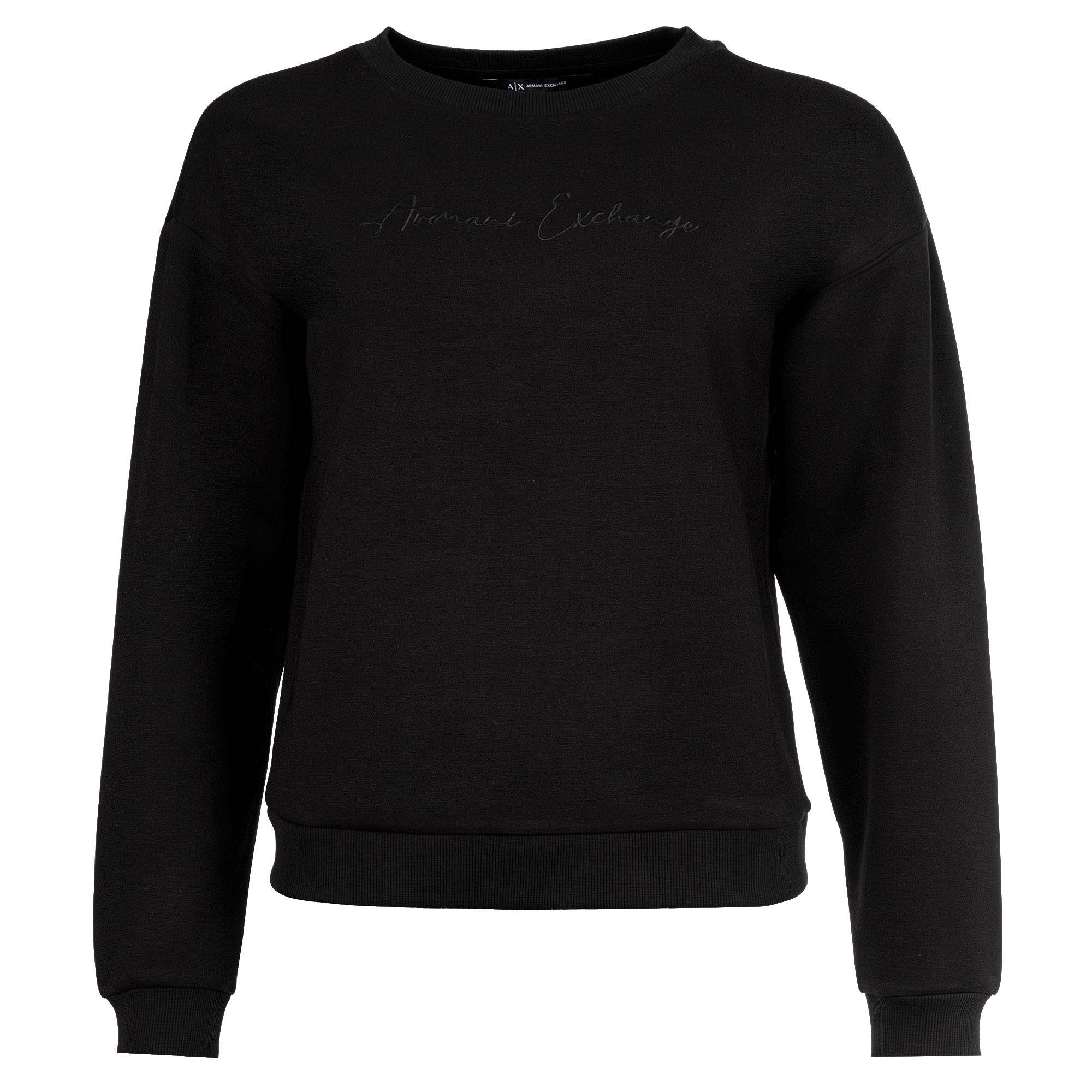 ARMANI EXCHANGE Sweater Damen Sweatshirt Viskose