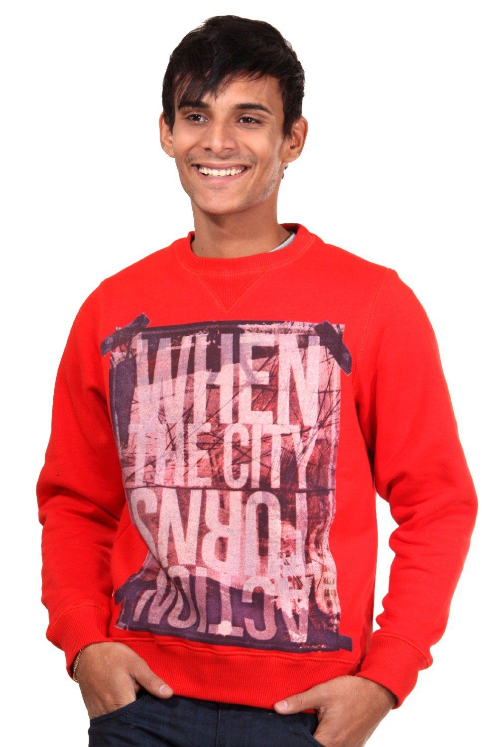 Top-Angebot R-NEAL Sweatshirt rot