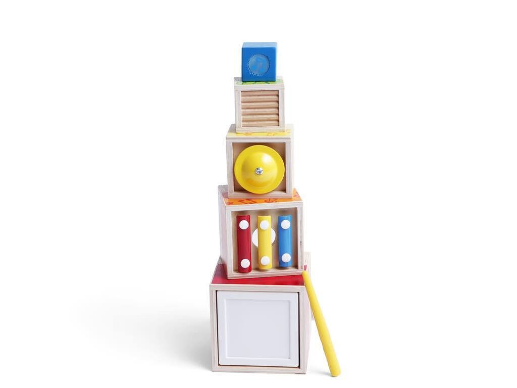 Hape Stapelspielzeug Musik-Stapelwürfel