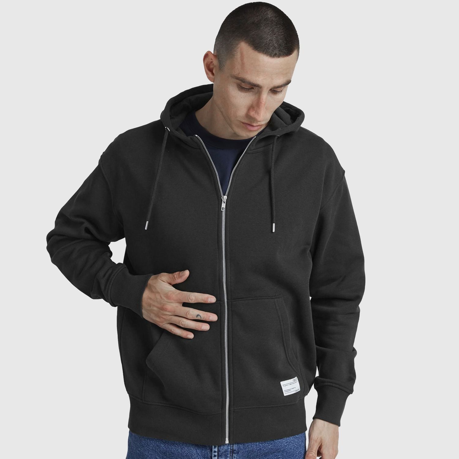 !Solid Hoodie Sweatshirtjacke (1-tlg) Sweatjacke mit günstig online kaufen