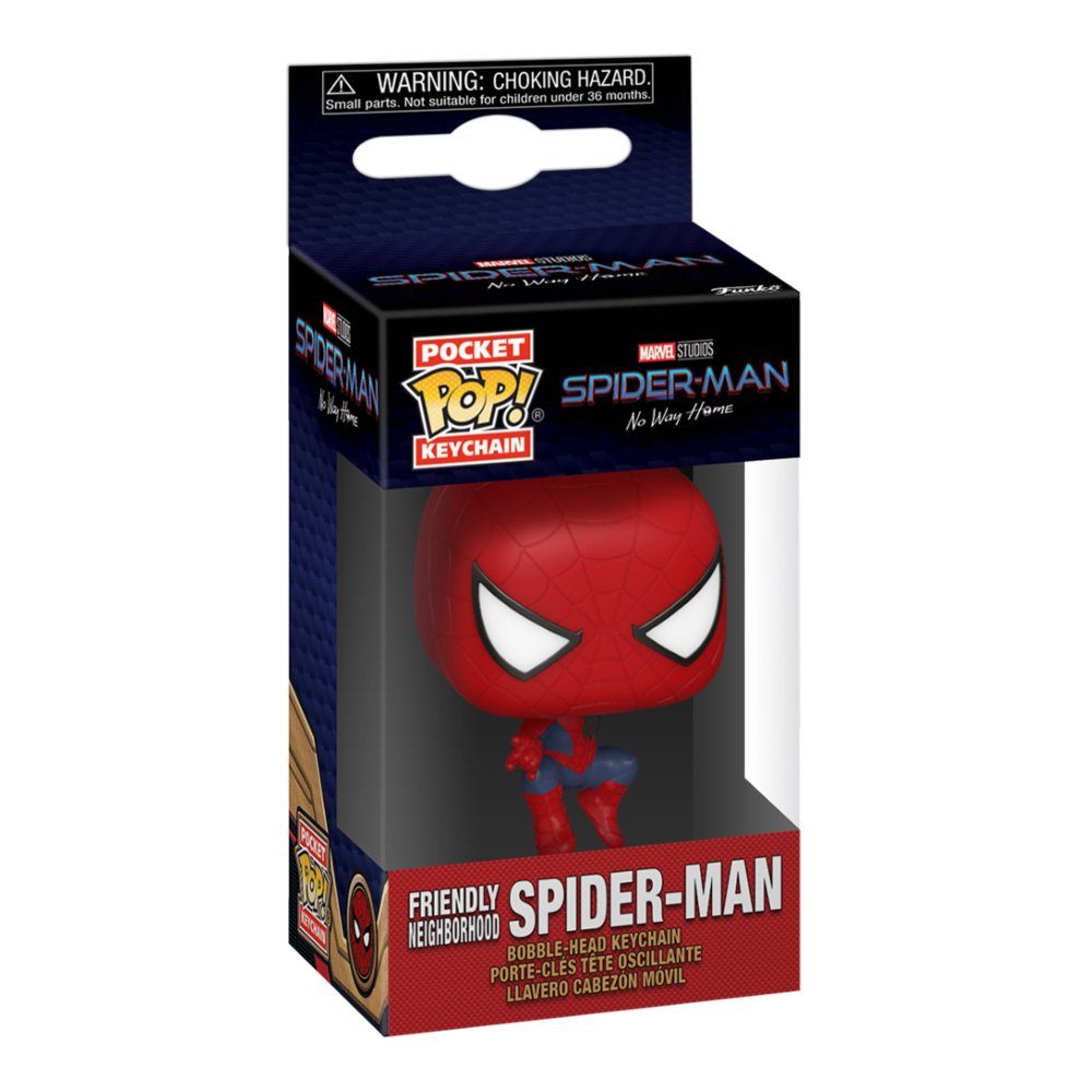 Pocket Spider-Man: Home Schlüsselanhänger - POP! Way Funko Spider-Man No