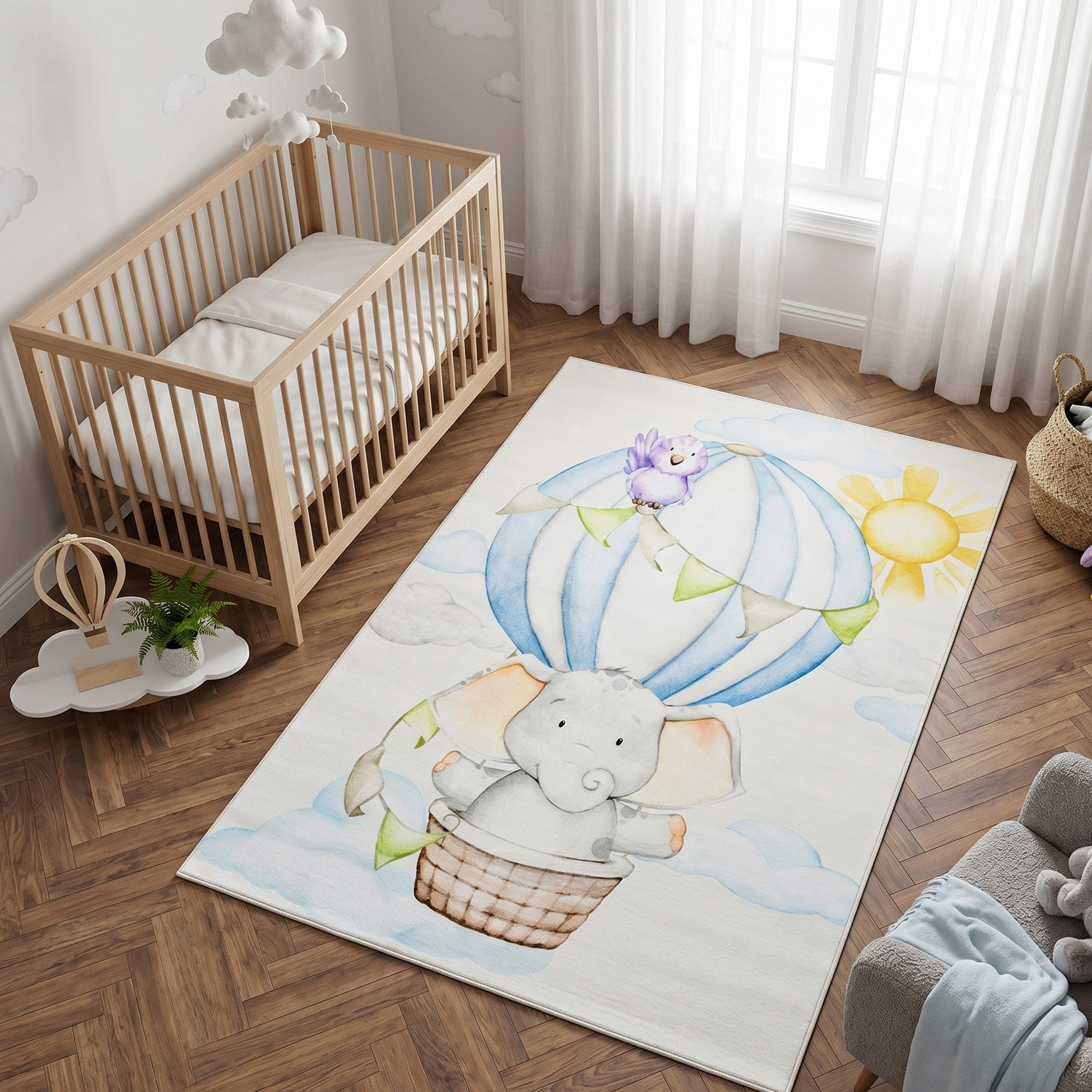 Tapiso Kinderteppich KIDS, rechteckig, Höhe: 6 mm, rutschhemmend