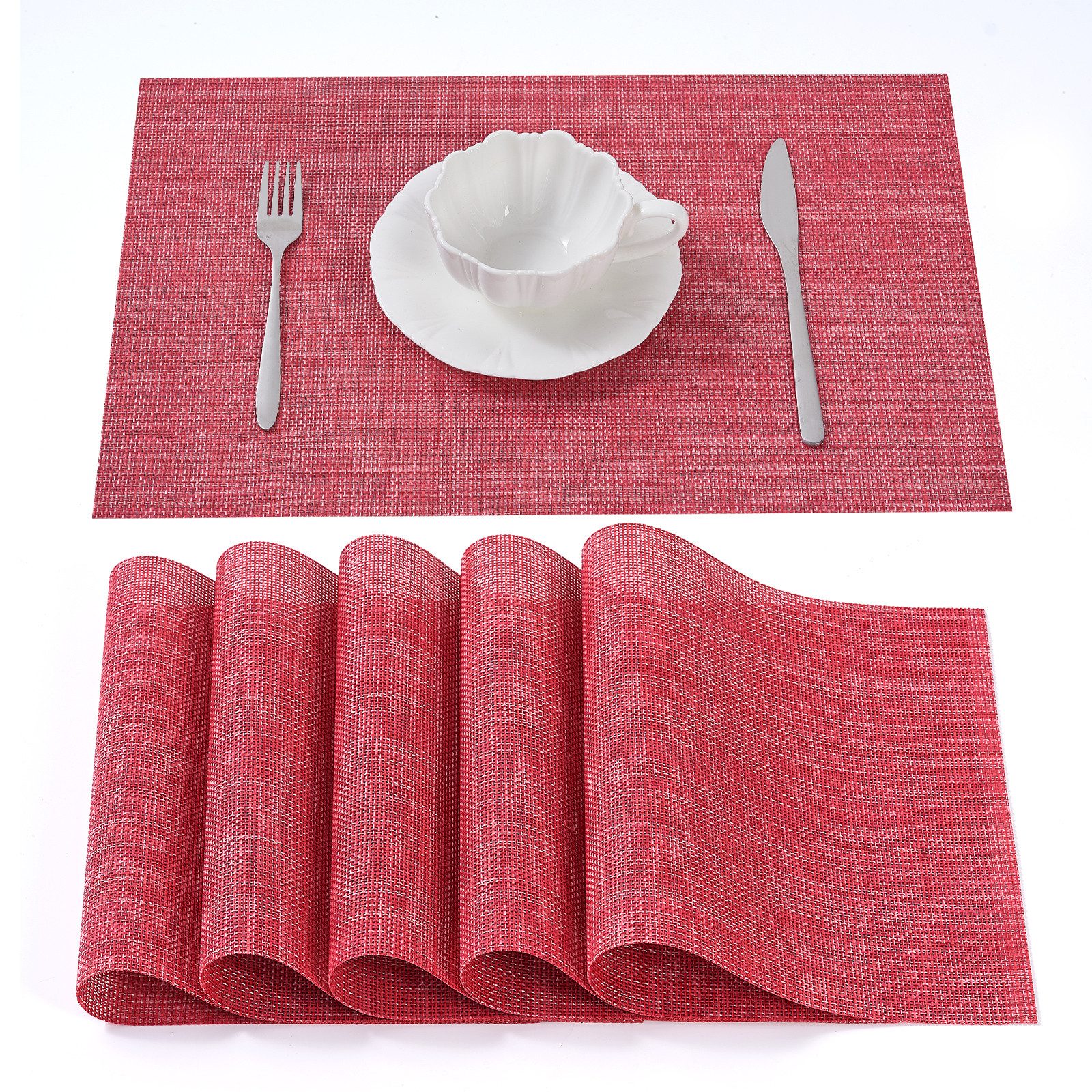 Platzset - Tischsets Abwaschbar / Rutschfest und Waschbar
