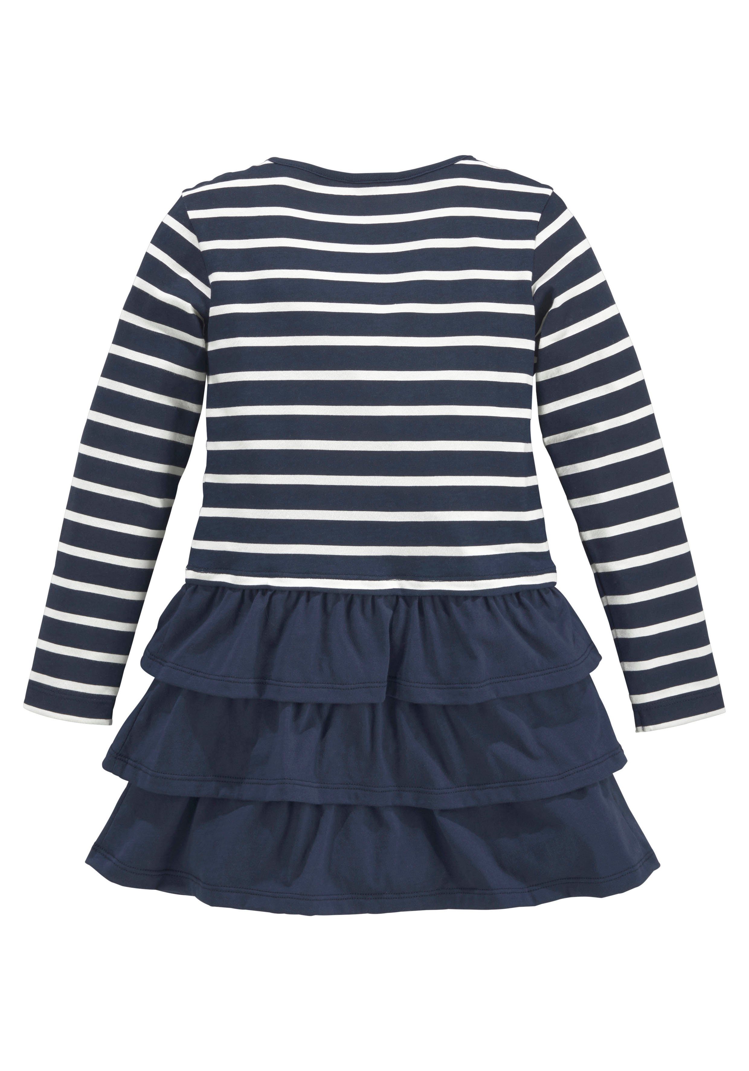 KIDSWORLD Jerseykleid für kleine Mädchen für Partys und besondere Anlässe, kniefreie Länge, modischer Stil