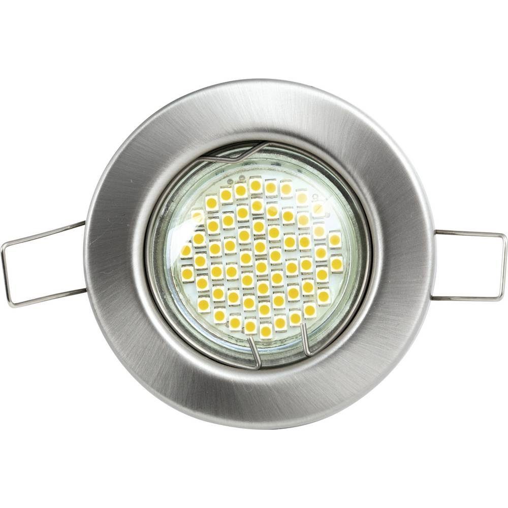 HEITRONIC LED Einbauleuchte Einbaustrahler rund, Edelstahl günstig online kaufen