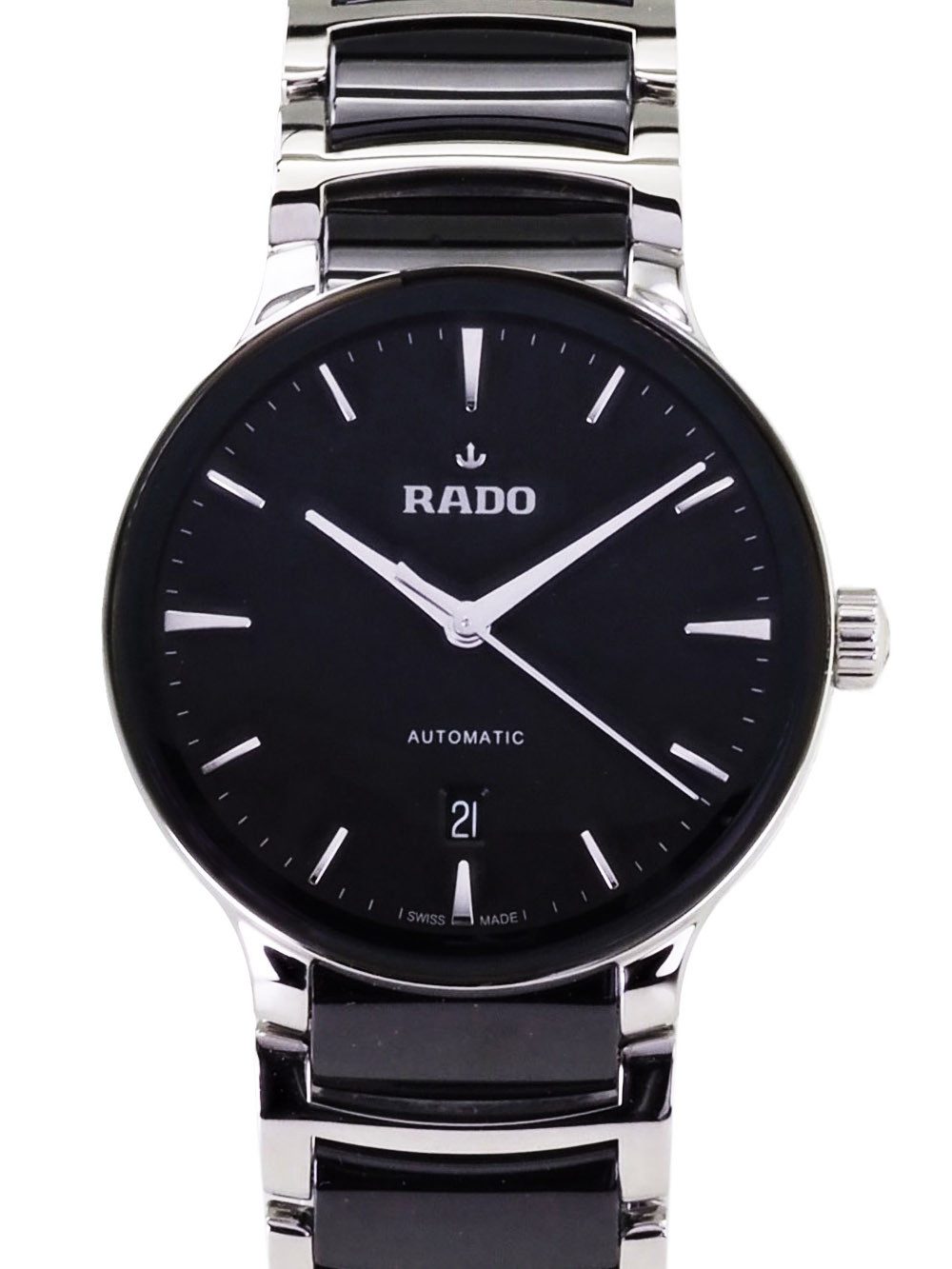 Rado Automatikuhr Herren Uhr R30018152 Centrix Swiss Made Ø 39,5 mm