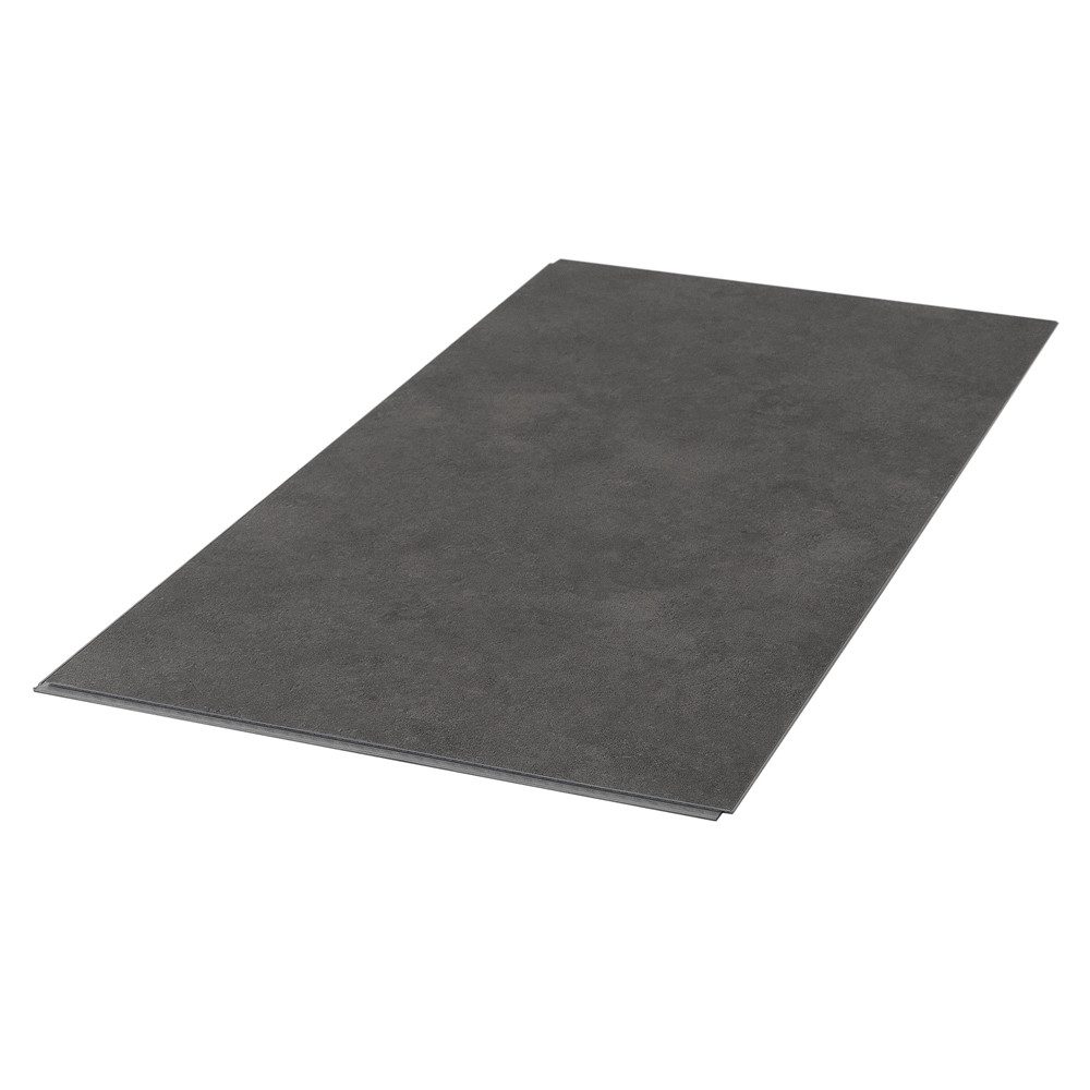 ML-DESIGN Vinylboden PVC Vinyl Bodenbelag Klick-Vinyl Betonoptik Vinylbodenbelag wasserfest, Klickvinyl mit Belastungsklasse 34, 9,3m²/50 Dielen Zement Dunkel