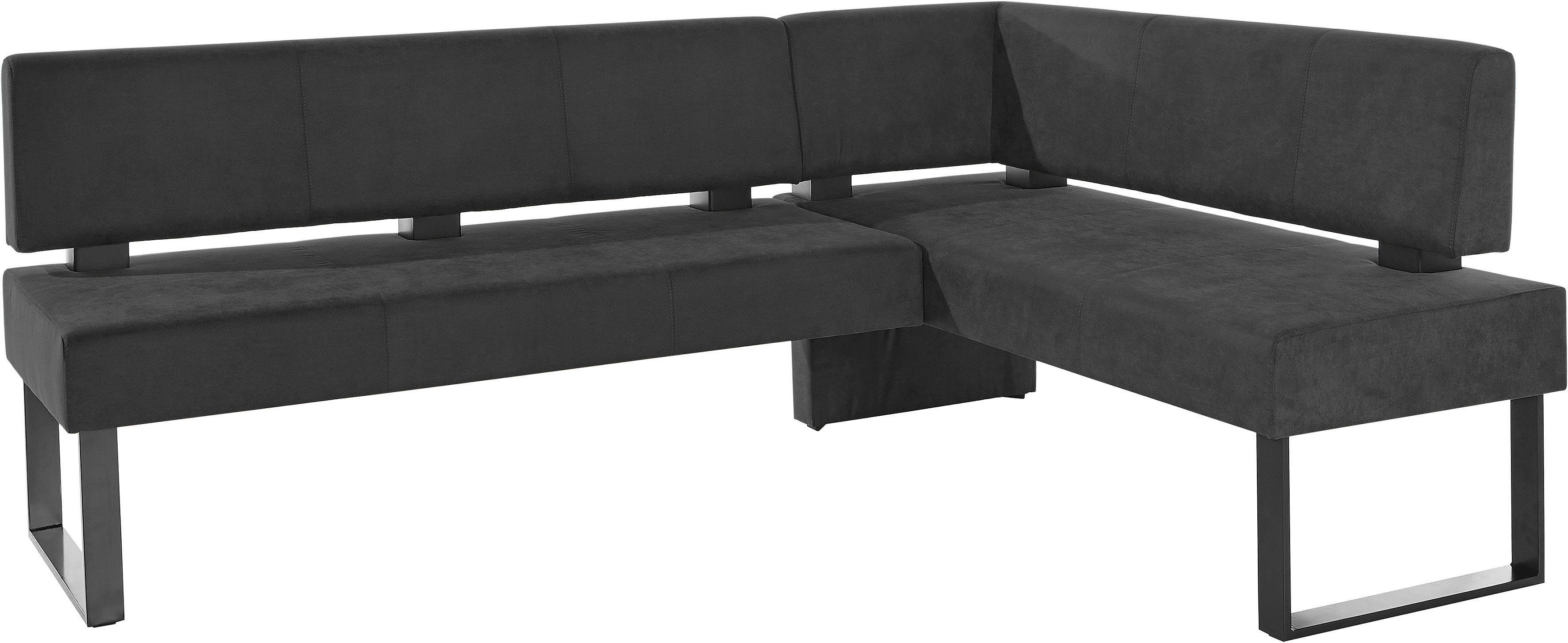 Home affaire Eckbank Oliver mit Metallgestell, Küchenbank, verschiedene Bez günstig online kaufen