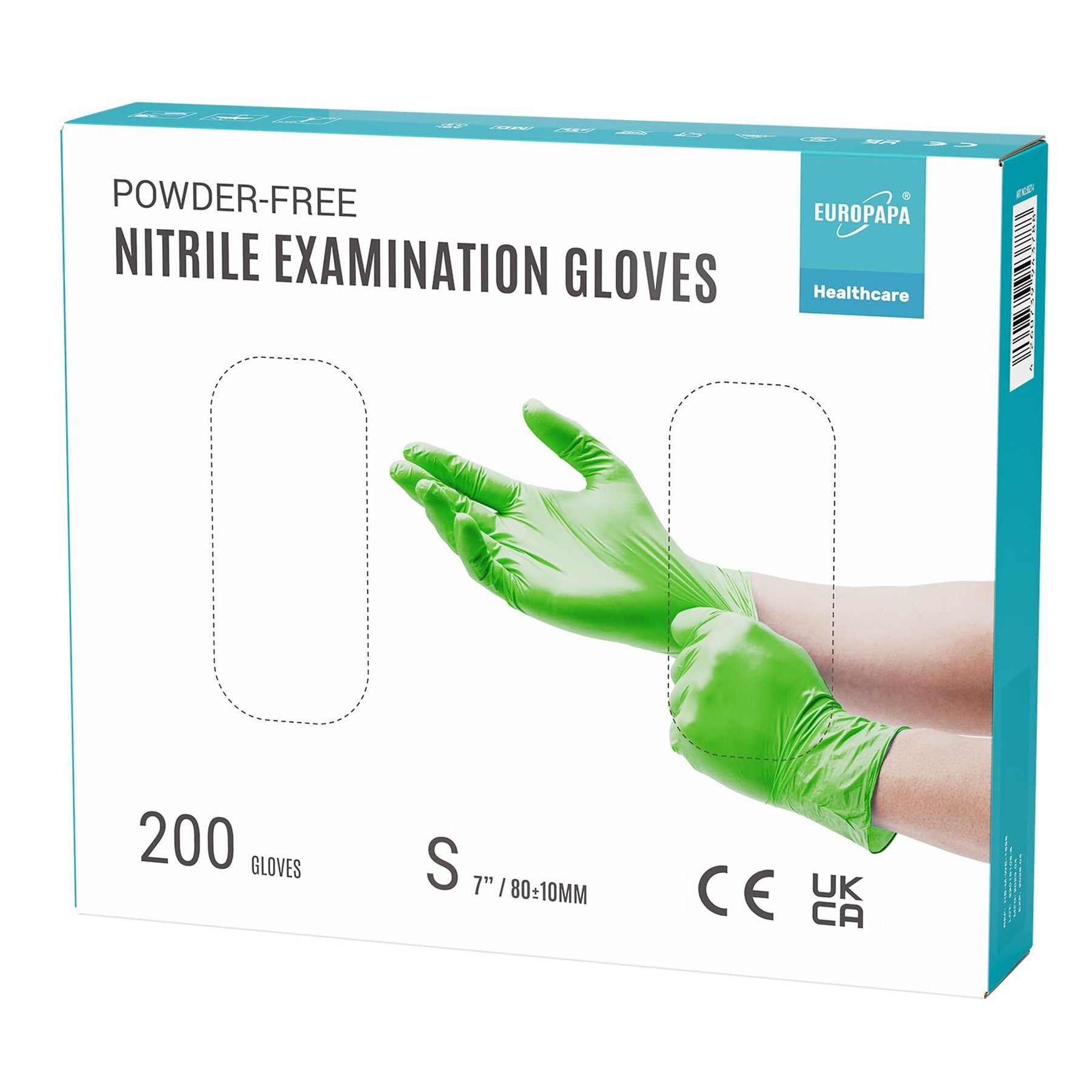 EUROPAPA Nitril-Handschuhe Medical Einmalhandschuhe Untersuchungshandschuhe günstig online kaufen