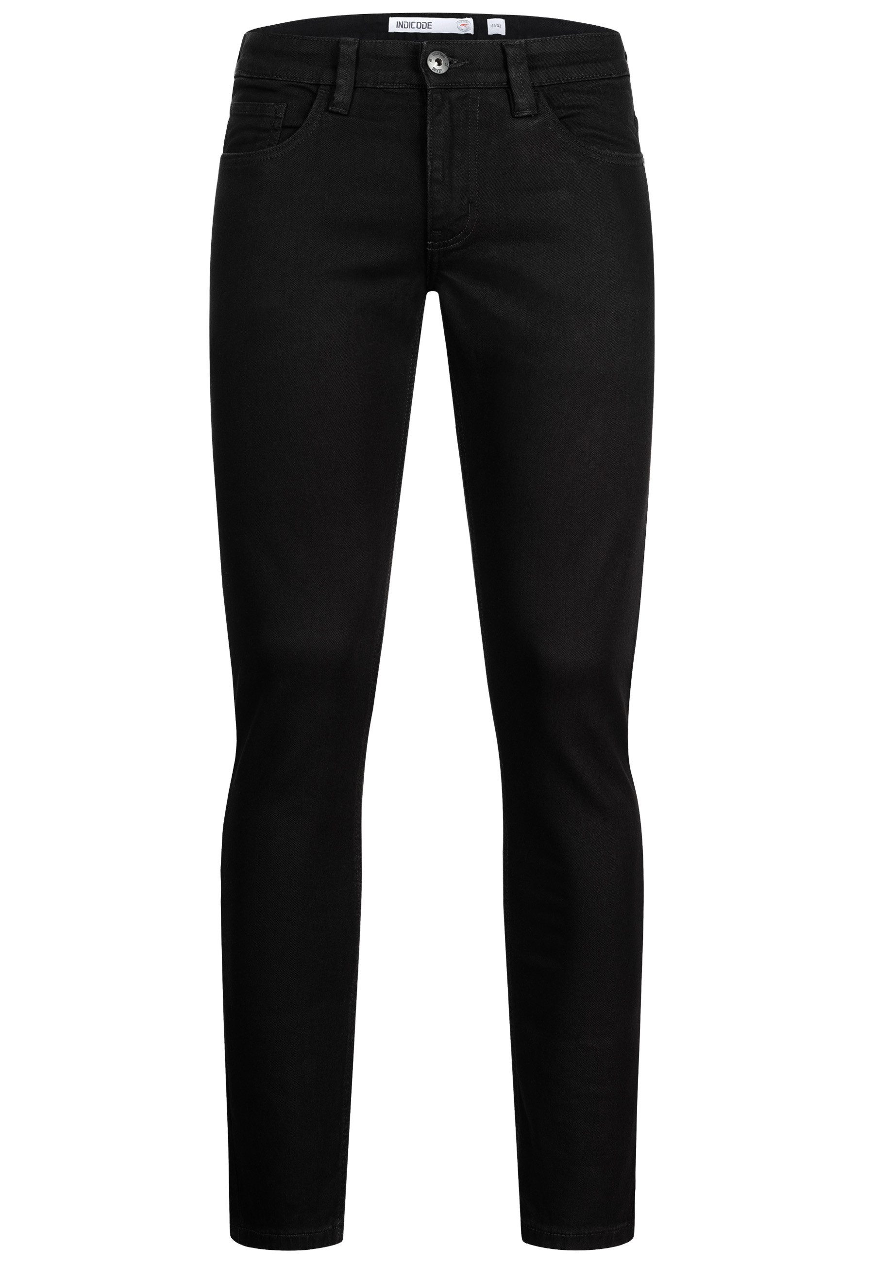 INDICODE Regular-fit-Jeans Herren INPartin Jeanshose 5 Pocket aus Baumwolle und 5 Taschen – Bild 2 von 5