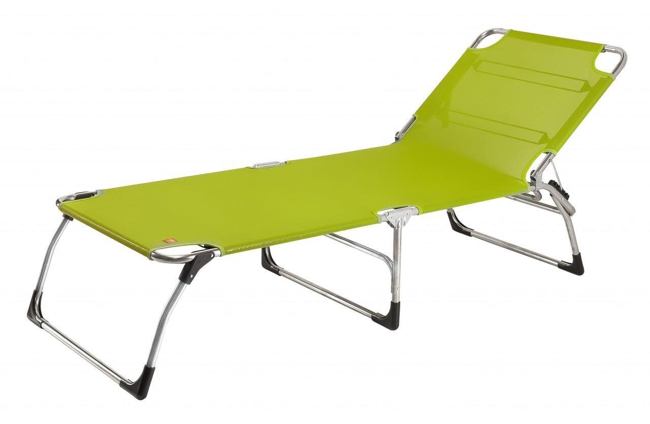Fiam Gartenliege AMIGO BIG Pistazie Sonnenliege Aluminium Dreibeinliege FIAM