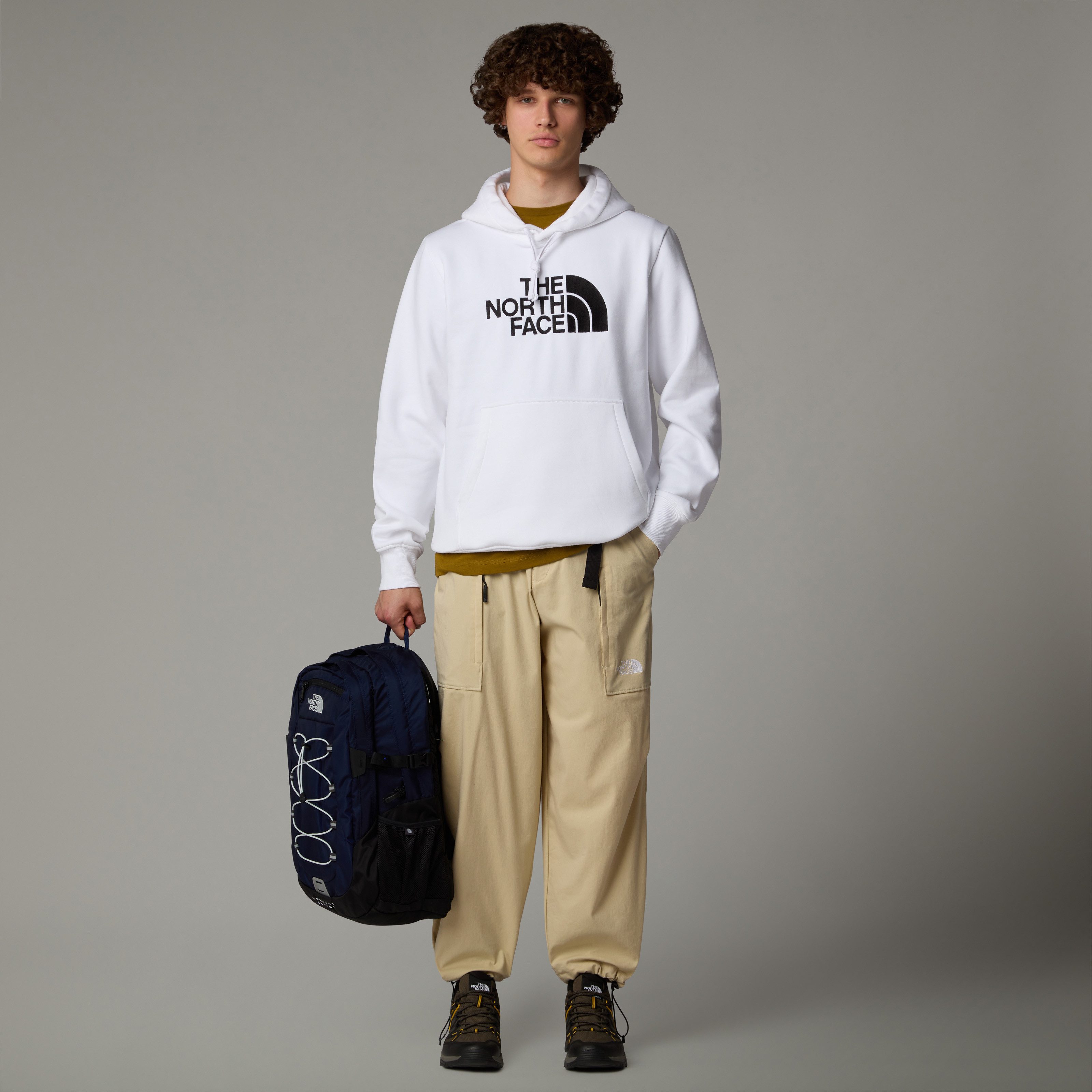 The North Face Kapuzensweatshirt M DREW PEAK REGULAR HOODIE mit Kängurutasche, Langarm-Design, pflegeleichtes Sweatmaterial