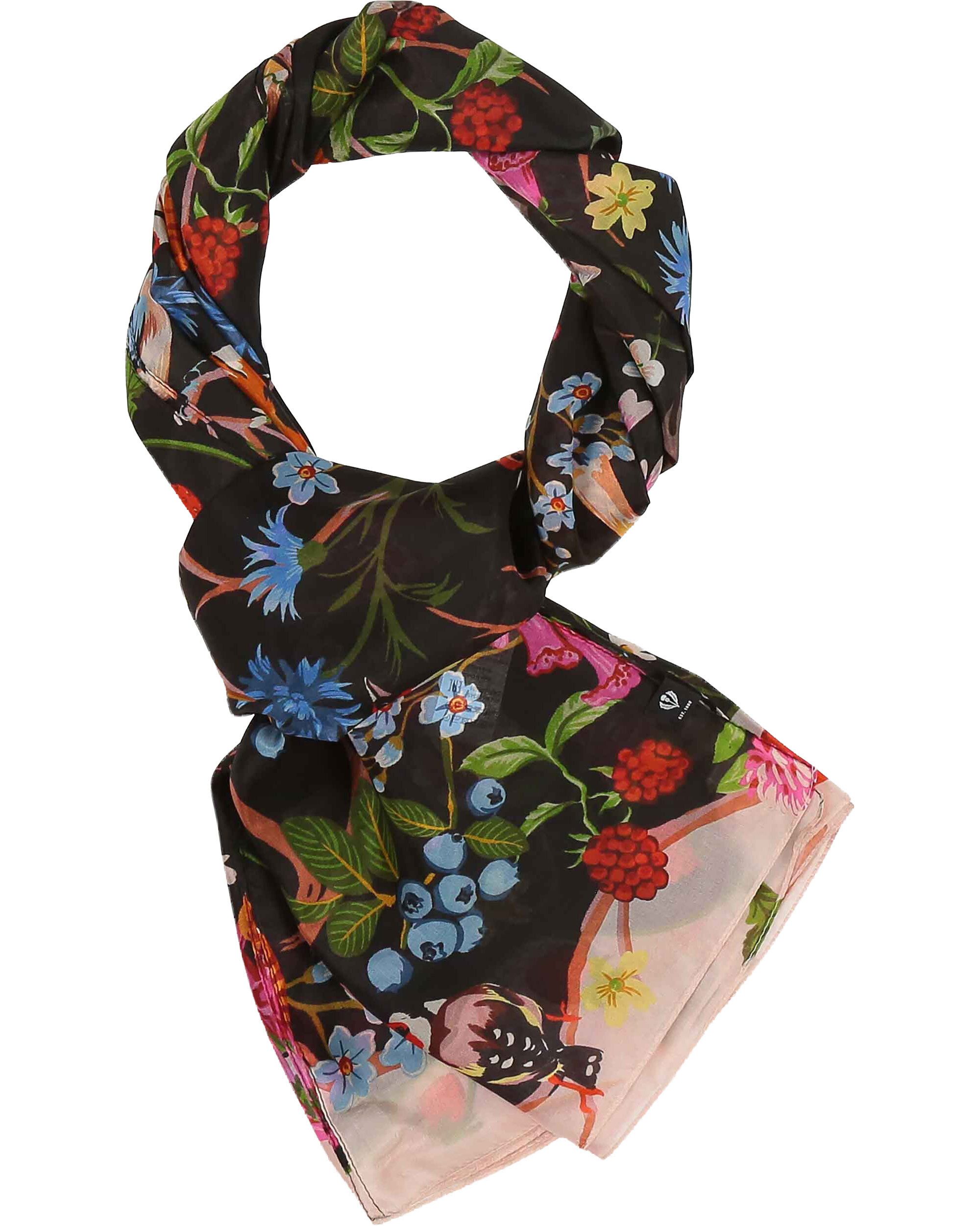 Fraas XXL-Schal XL-Seidenstola mit Pflanzen- und Tier-Design - vielseitig tragbar, (1, keine)