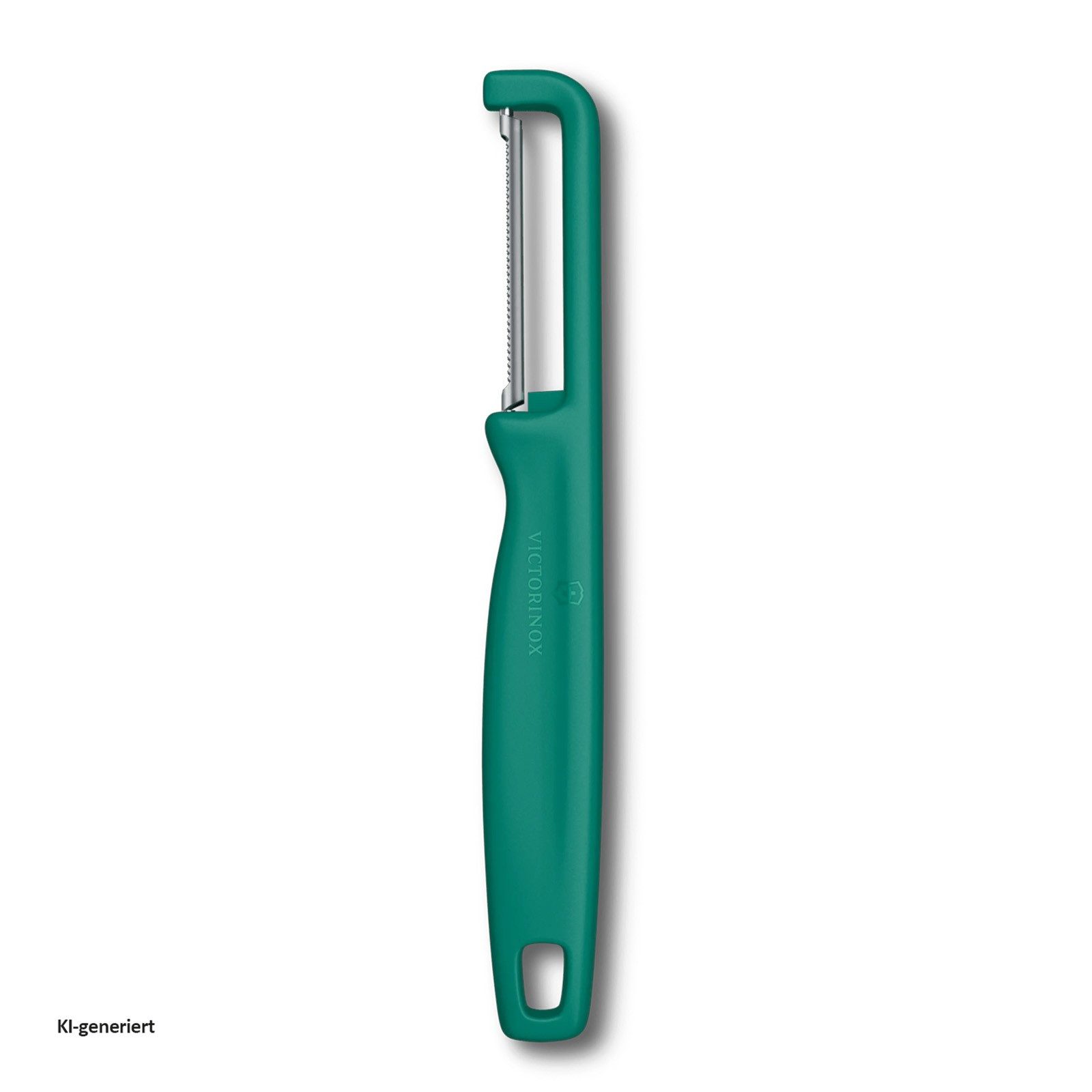 Victorinox Sparschäler Sparschäler mit gezackter Klinge, (Stück, 1-tlg., 1 Sparschäler), Gemüseschäler