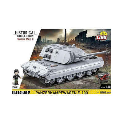 COBI Modellbausatz Panzerkampfwagen E-100, Modell, 1511 Teile, ab 10 Jahren