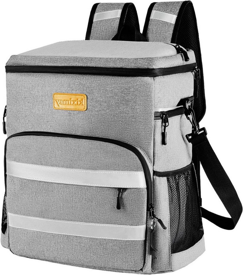 kowdom Kühltasche Isolierte Kühltasche 30L faltbar wasserdicht – für Camping & Strand, 30 l, 30L, 5-lagige Isolierung, 24h kühl, auslaufsicher, PVC-frei