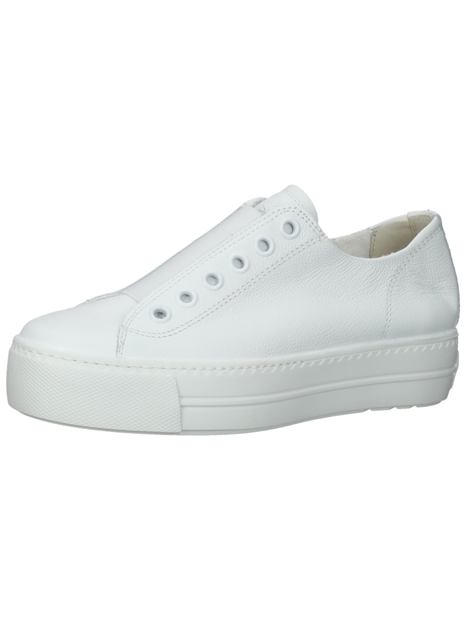 Sneaker Glattleder Plateausneaker