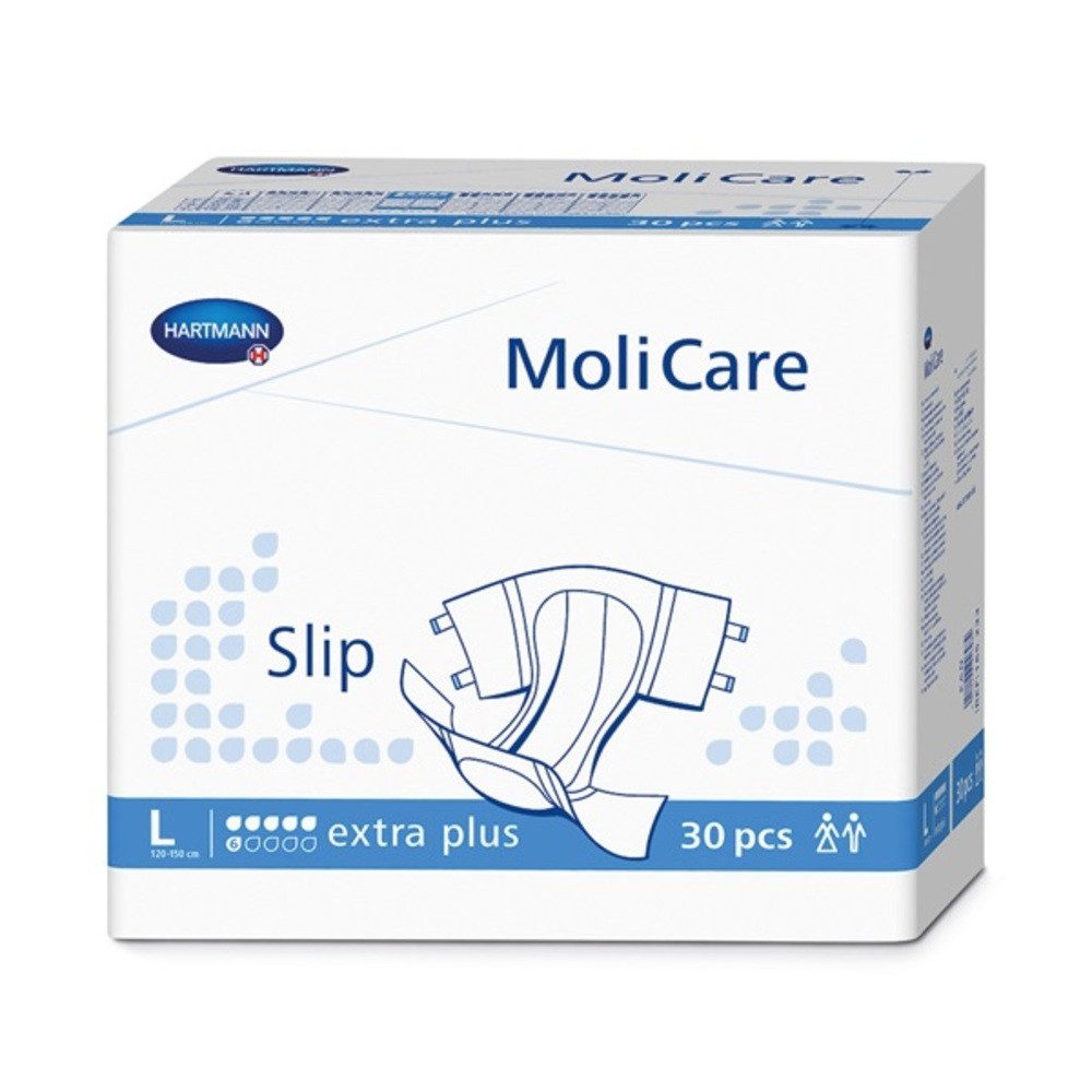 PAUL HARTMANN AG Inkontinenzslip Hartmann MoliCare Slip extra plus 6 Tropfen Größe L 30 Stück