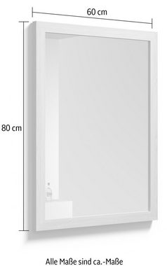 welltime Badspiegel Rustic, Breite 60 cm, FSC®-zertifiziert
