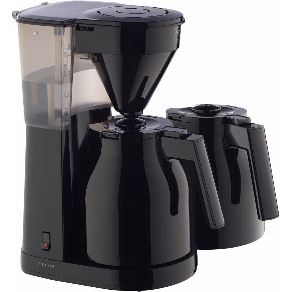 Melitta Filterkaffeemaschine Easy - Filterkaffeemaschine II Therm - schwarz