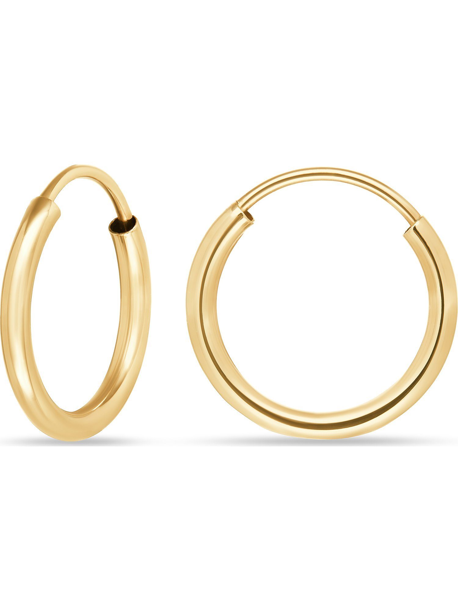 FAVS Paar Creolen FAVS Damen-Creolen 375er Gelbgold (Paar) günstig online kaufen