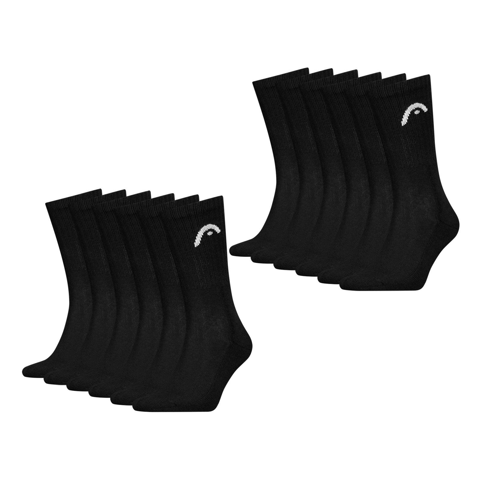 Head Sportsocken All Sports Training Socks (6-Paar) mit Logo und Markenschriftzug
