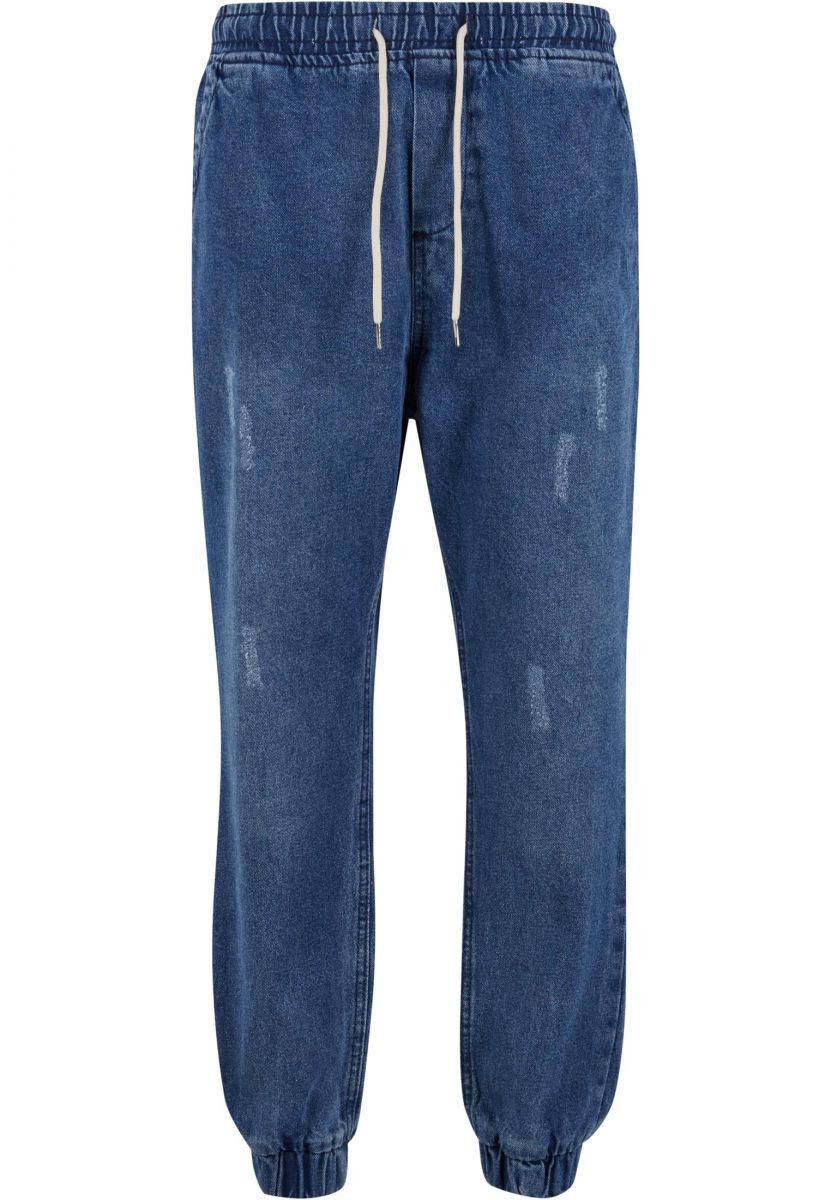 URBAN CLASSICS Funktionshose Jogg Denim Jogginghose Herren
