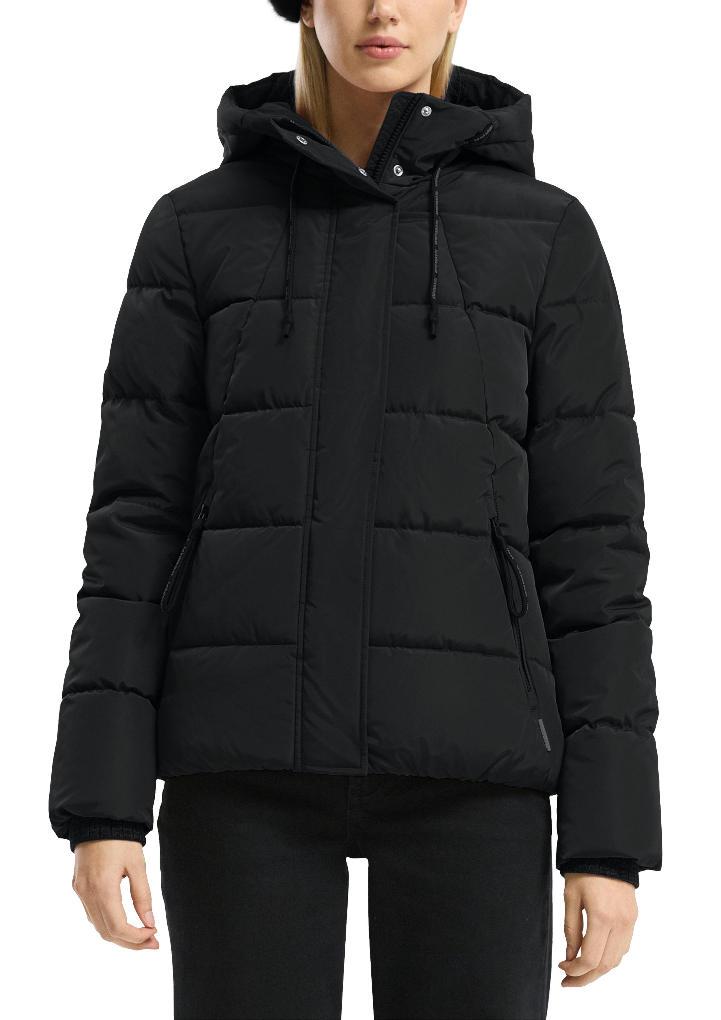 QS Steppjacke mit Kapuze