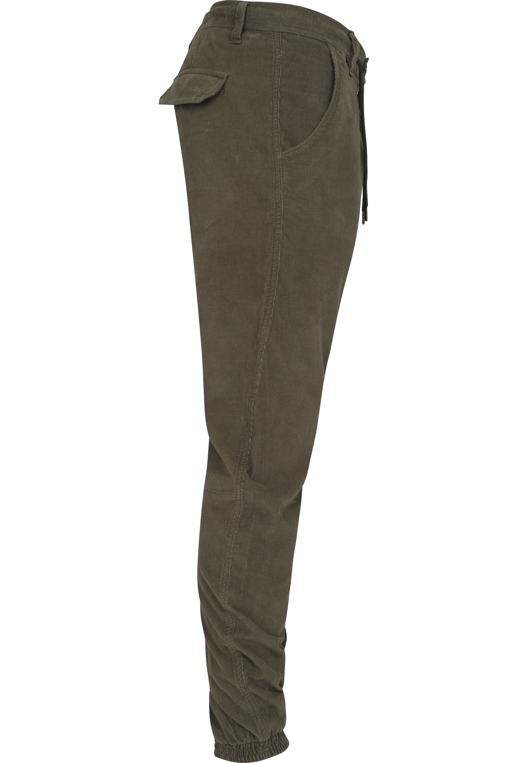 URBAN CLASSICS Stoffhose Urban Classics Herren Corduroy Jog Pants (1-tlg)