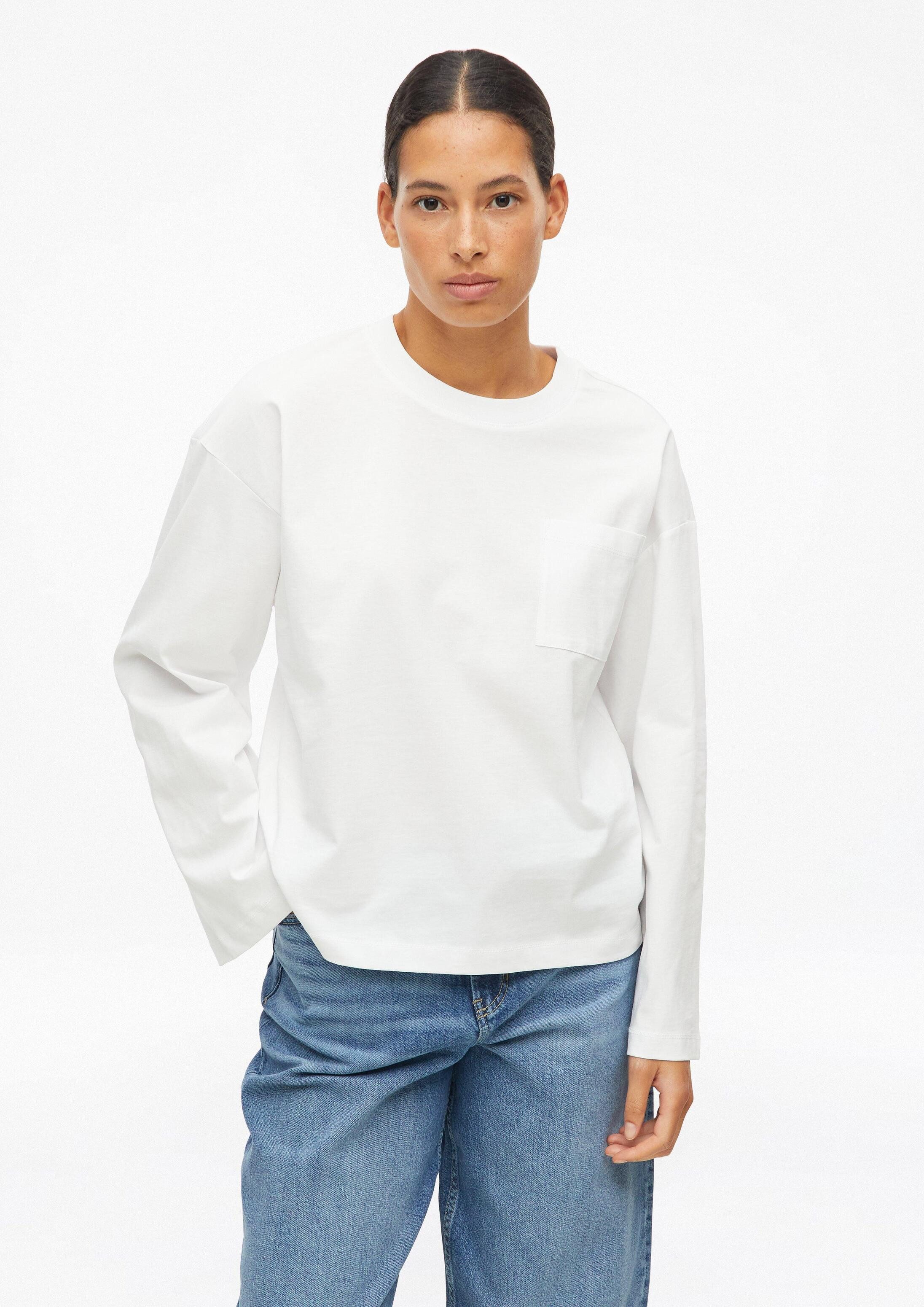 s.Oliver Langarmshirt T-Shirt T-Shirt mit weitem Arm