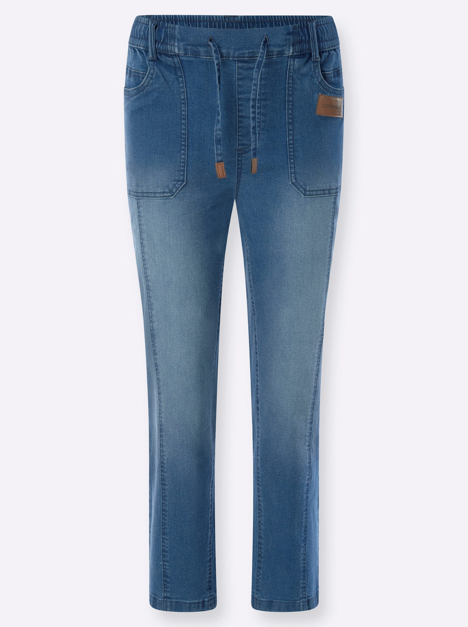 Jeansshorts 7/8-Jeans komfortabel