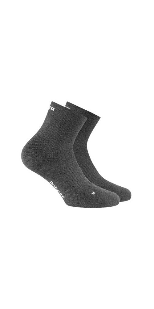 Rohner Socks Wandersocken Dynamic Merino Quarter anthrazitgrau - 1 Paar