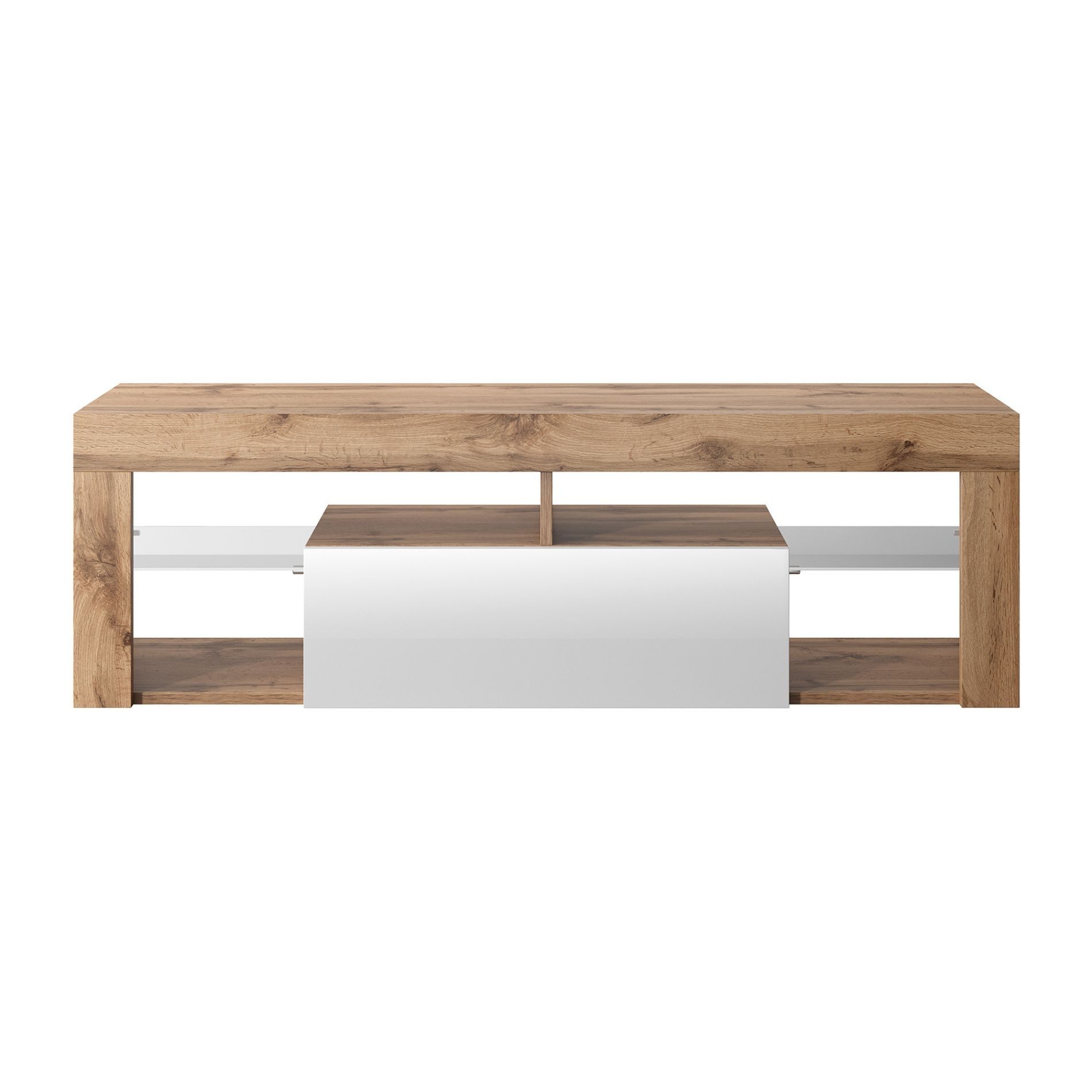 Selsey TV-Schrank BIANKO TV-Lowboard asymmetrisch, 140 günstig online kaufen