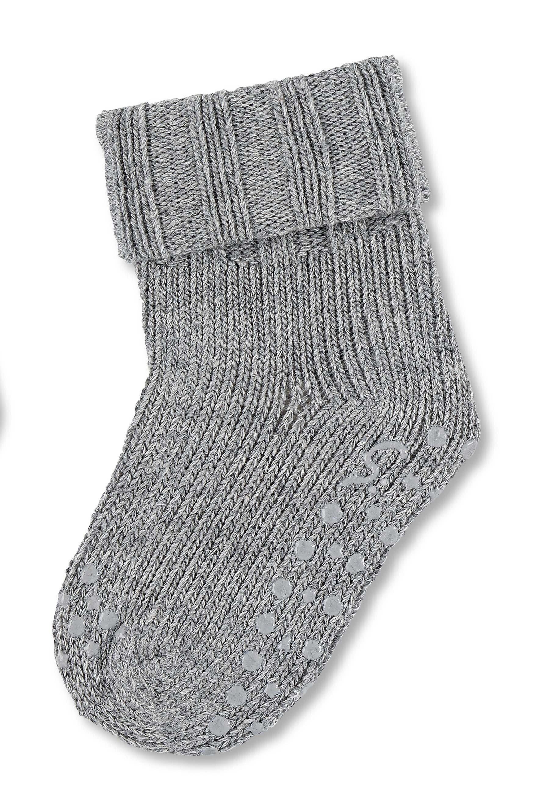 Sterntaler® Basicsocken Sterntaler® ABS Krabbelsocken Wolle