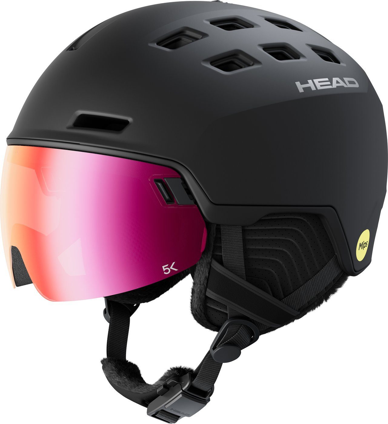 Head Skihelm RADAR 5K MIPS black -