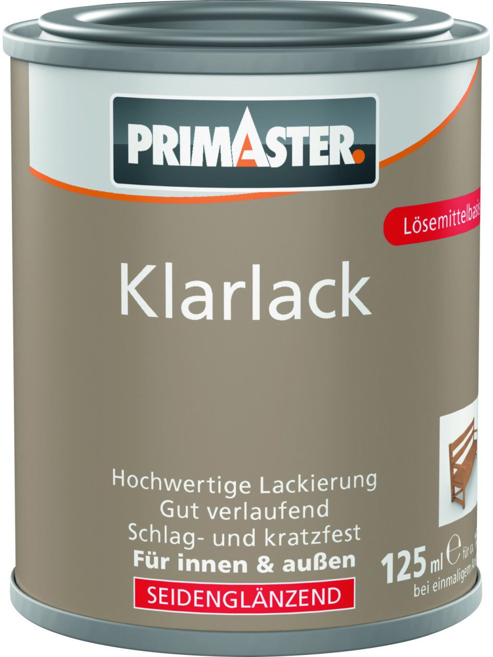 Primaster Klarlack Primaster Klarlack 125 ml farblos seidenglänzend