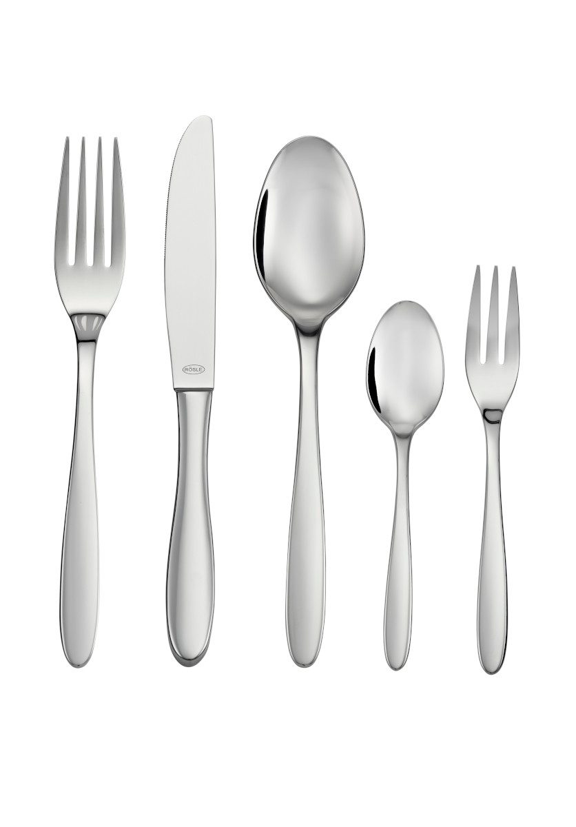 RÖSLE Besteck-Set CULTURE Besteck-Set hochglanz 60tlg, Edelstahl 18/10, Besteck-Set "Culture" 60-tlg. hochglanz