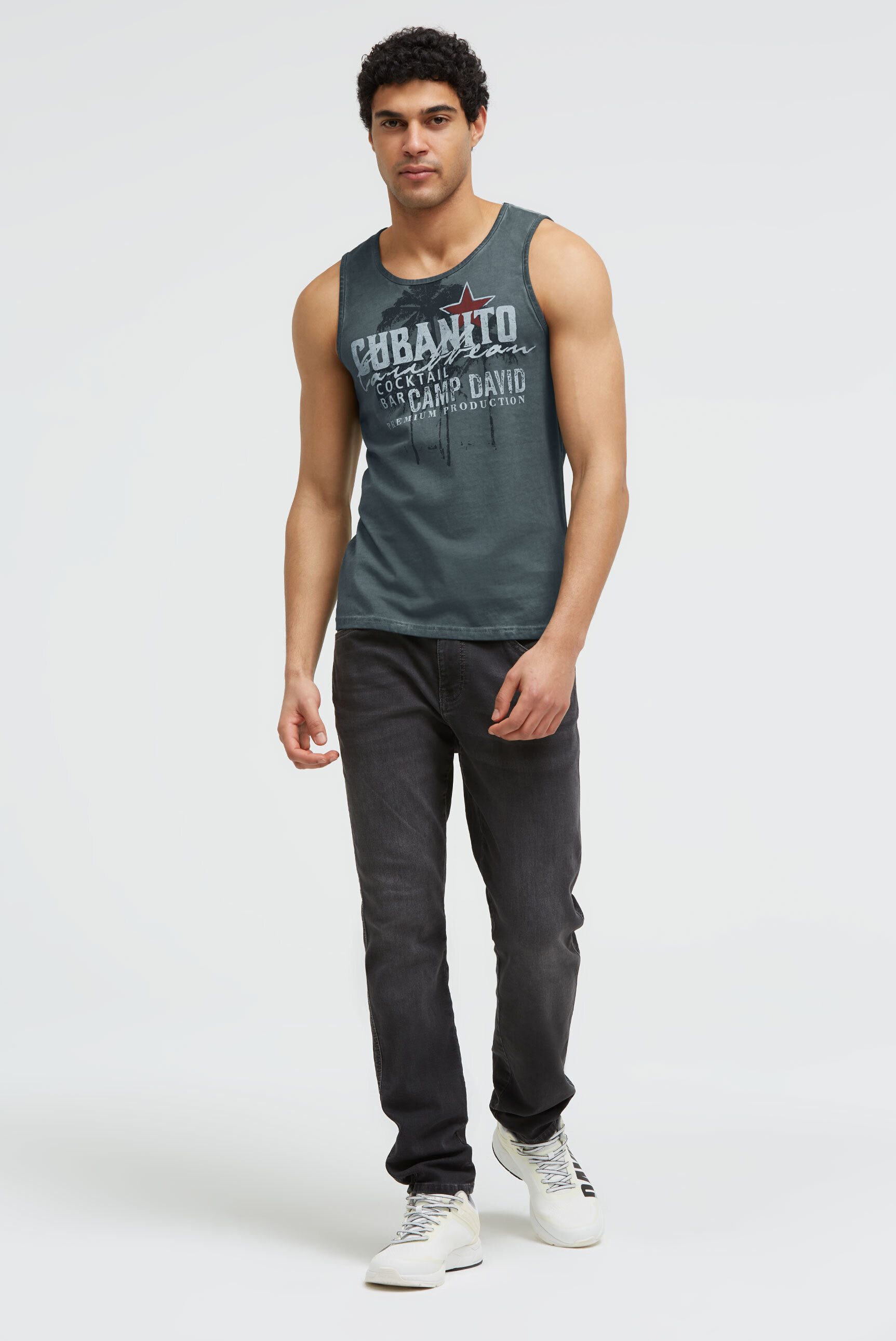 CAMP DAVID Tanktop aus Baumwolle