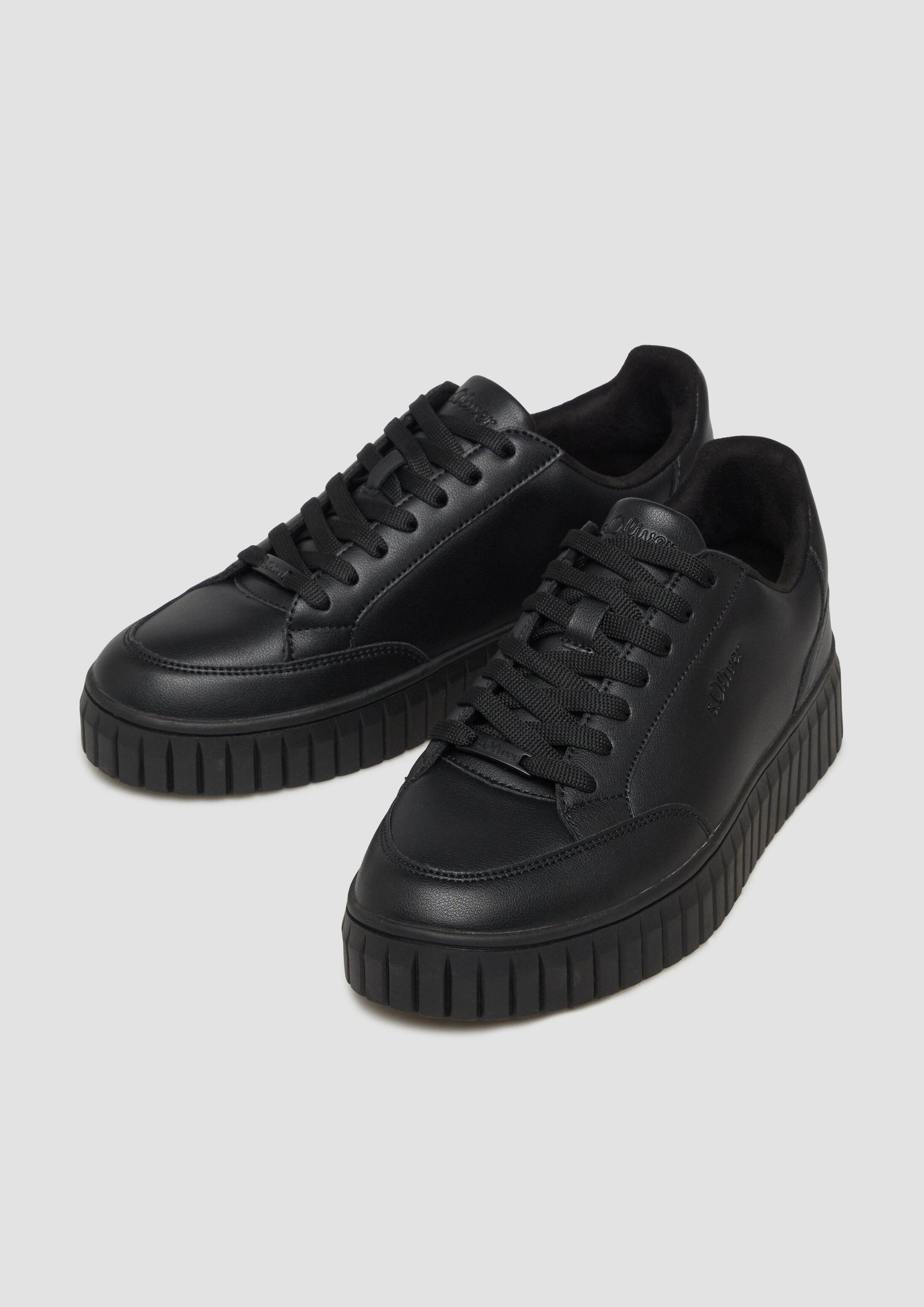 s.Oliver Sneakers Sneaker Sneaker mit Plateau-Sohle