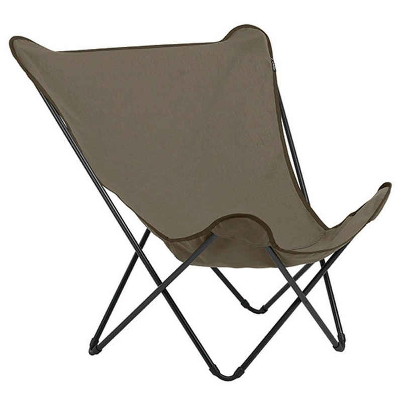 Lafuma Wellnessliege Lafuma Pop Up XL Camping Sessel Gres grau