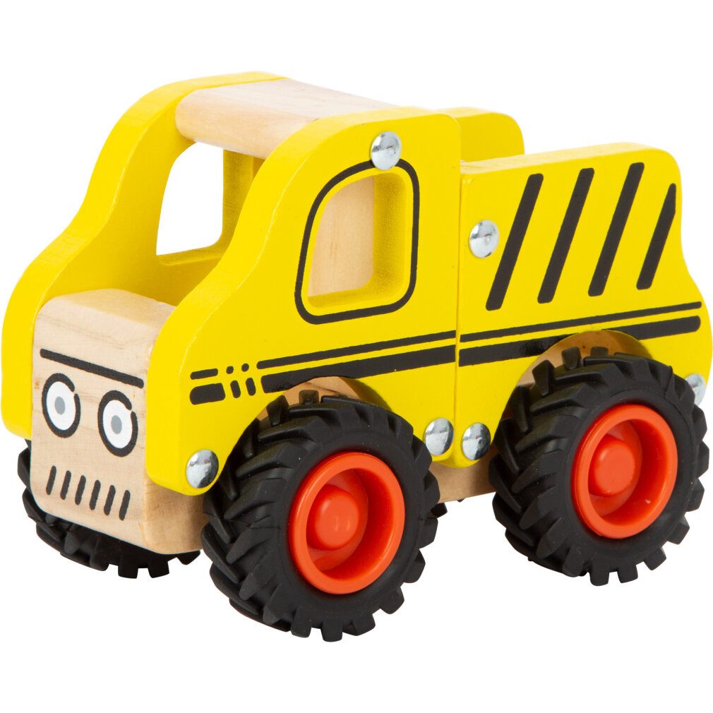 Small Foot Spielzeug-LKW Baufahrzeug aus Holz, für Kinder ab 18 Monaten, Ge günstig online kaufen