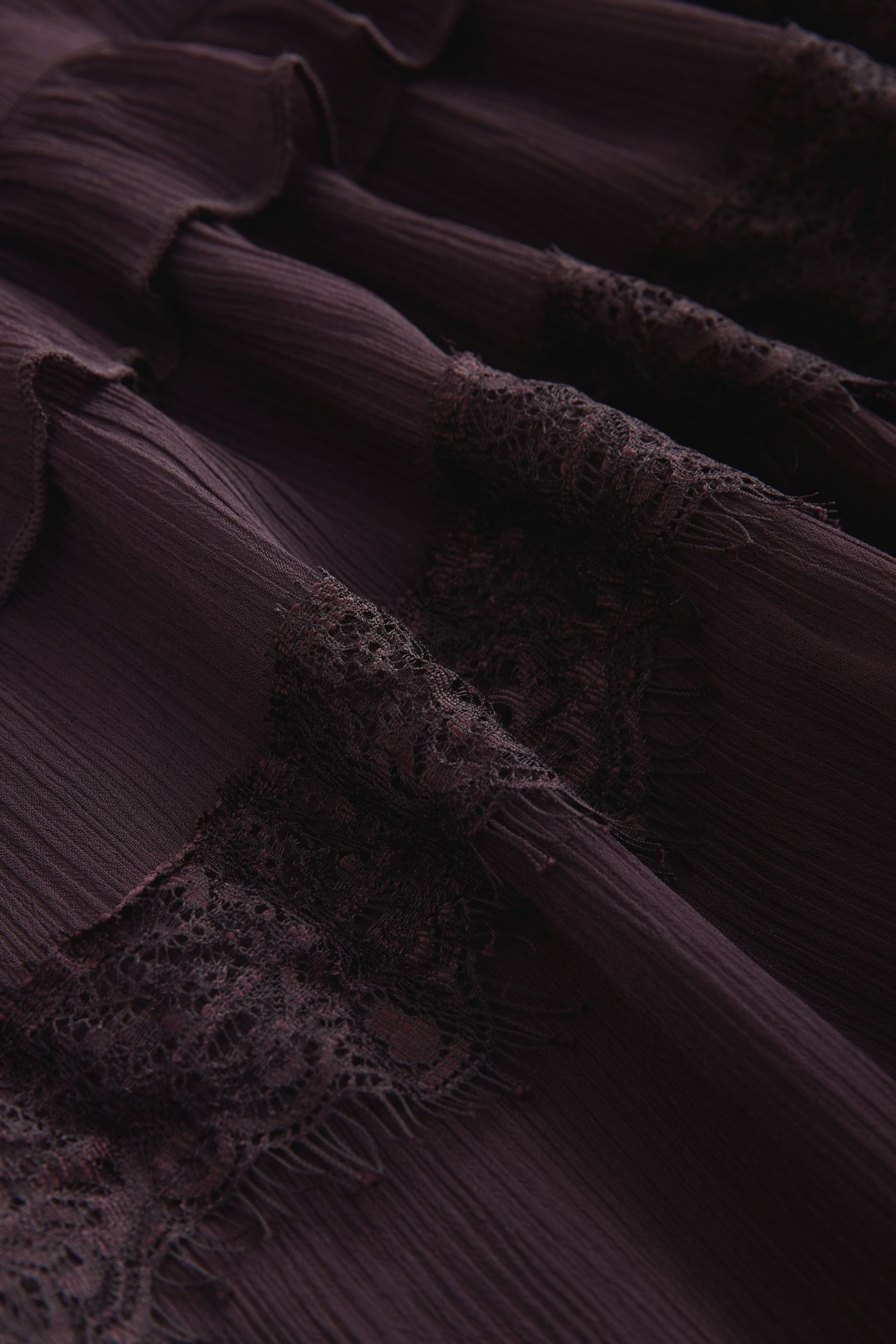 Next Strandkleid Maxikleid Netzstoff mit geschürten Trägern (2-tlg)