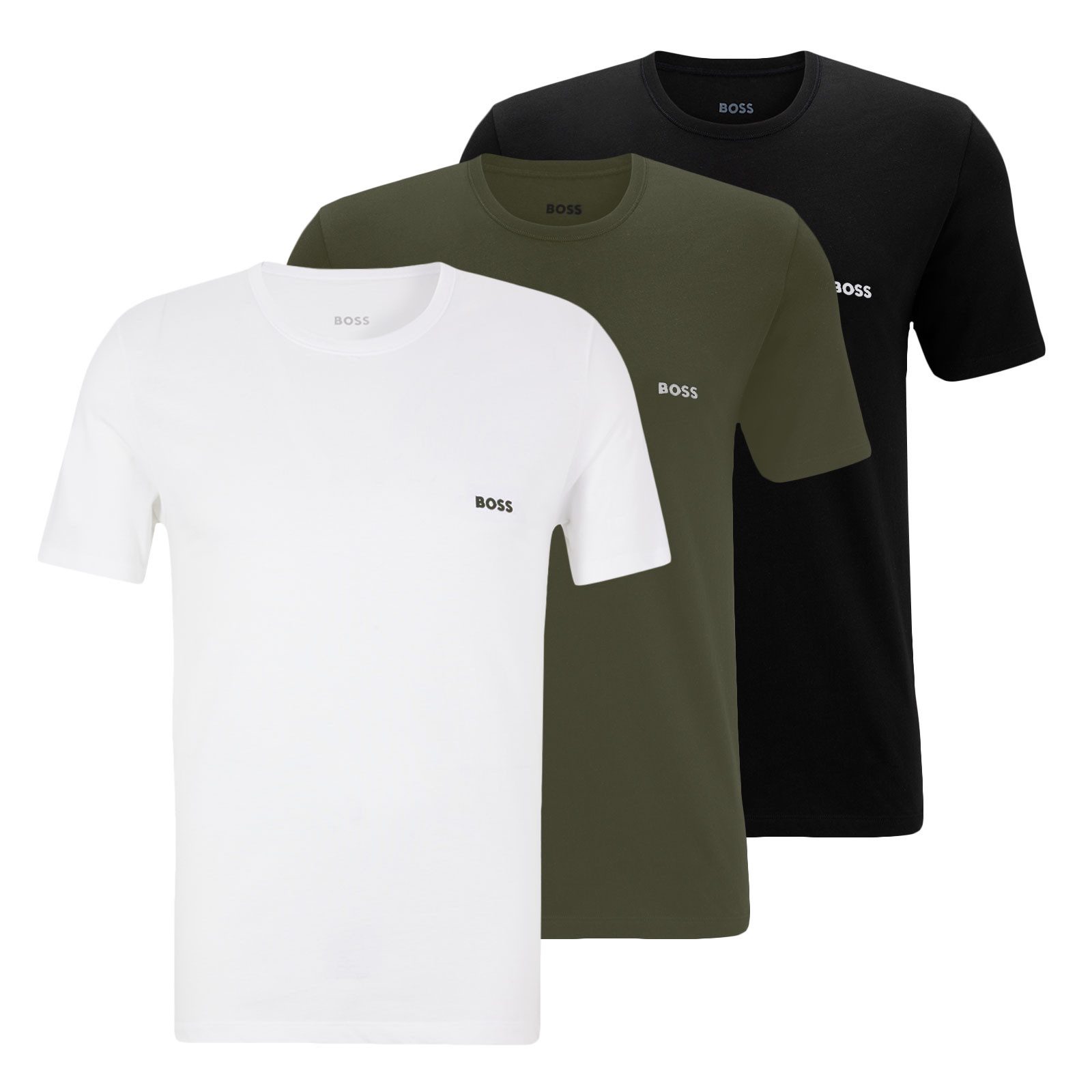 BOSS Unterziehshirt Classic T-Shirt (3-St) mit günstig online kaufen