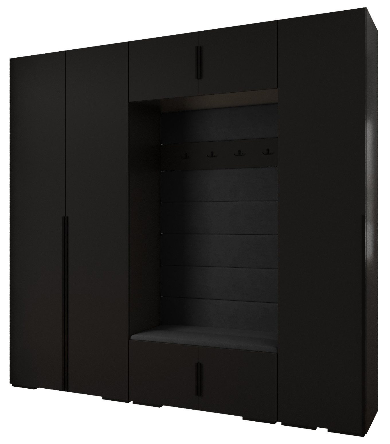 ABIKS MÖBEL Kompaktgarderobe INOVA 1 SATZ günstig online kaufen
