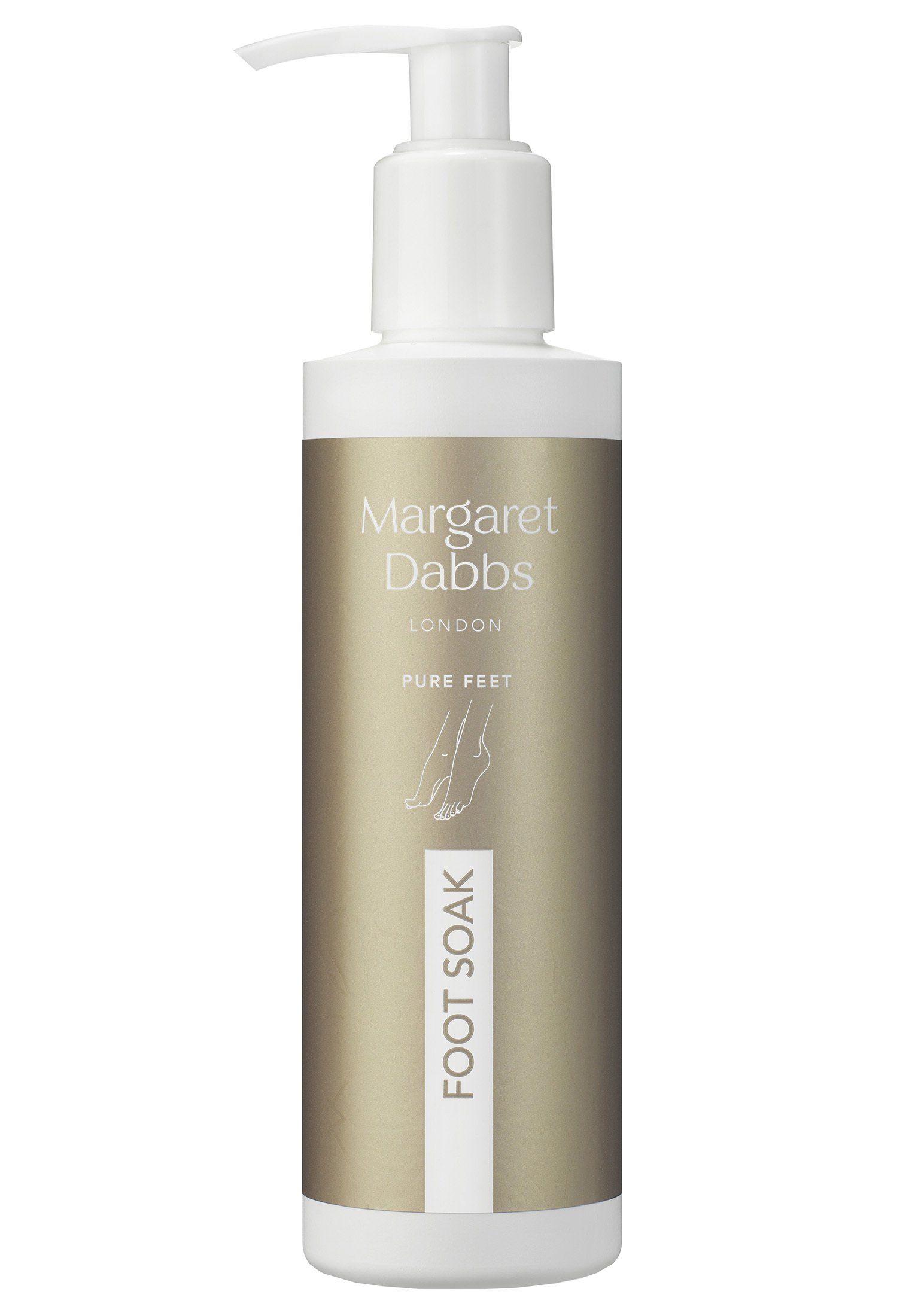 Margaret Dabbs Fußlotion Margaret Dabbs Fußpflege Pure Reviving Foot Soak Cremiges Fußbad mit Kurkuma- und Buriti-Öl, hydratisierend, beruhigend und entzündungshemmend.